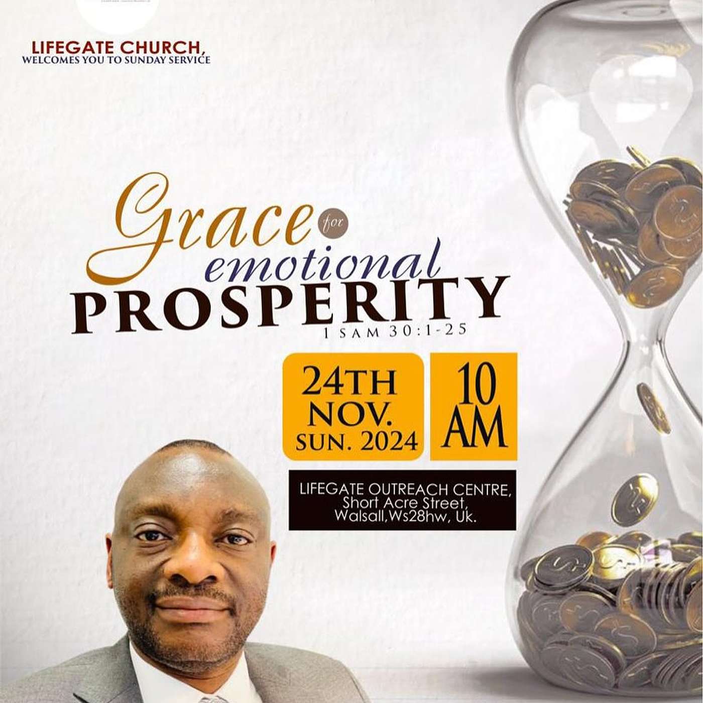 Grace for Emotional Prosperity - Lifegate Church - 24.11.24 episode artwork