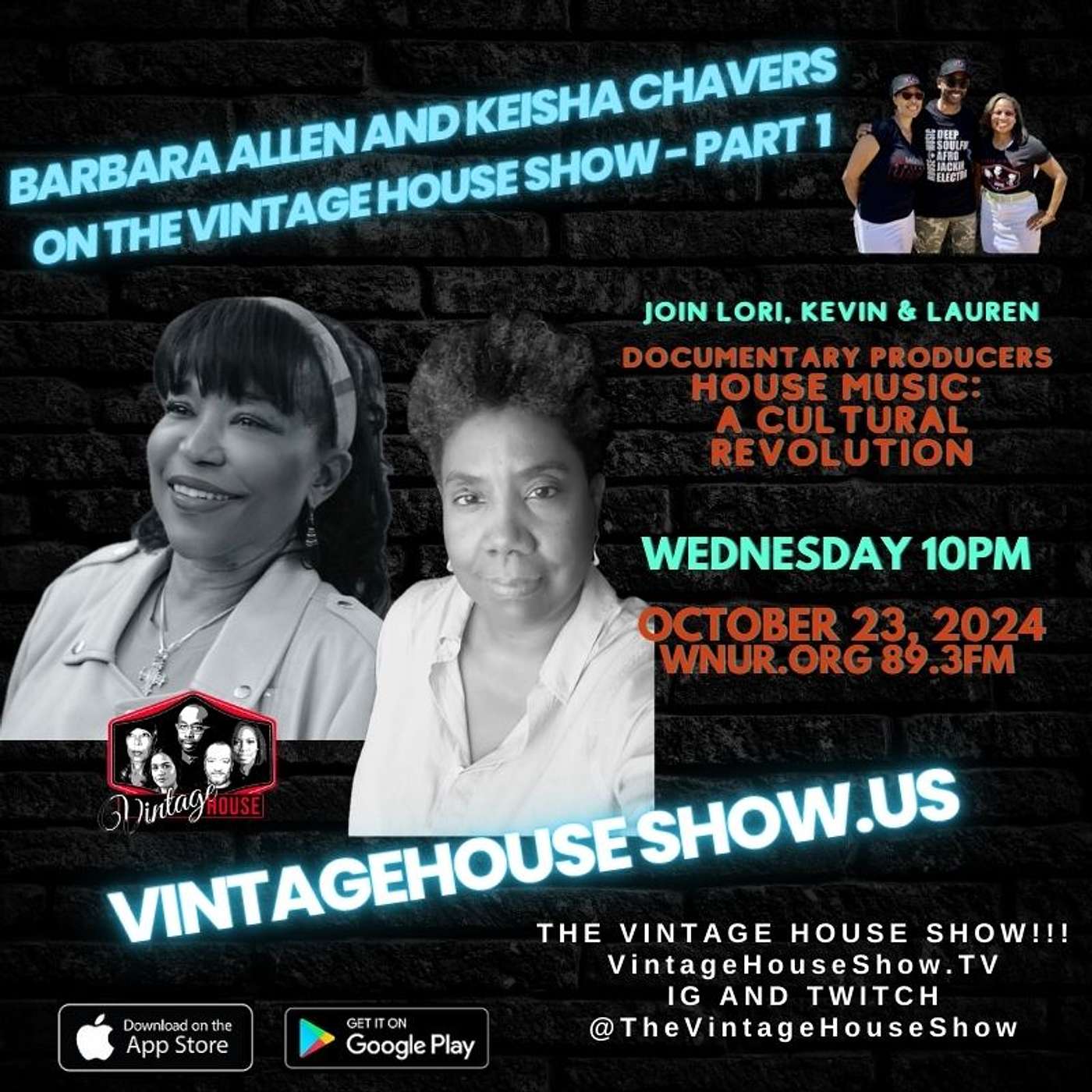 House Documentary Producers Barbara BA Allen and Keisha Chavers on The Vintage House Show Crew