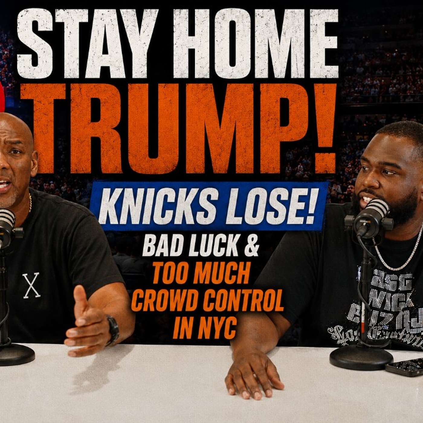 Stay Home Trump! Knicks Loss, Women's Sports Rising & Why Coaching Still Wins episode artwork