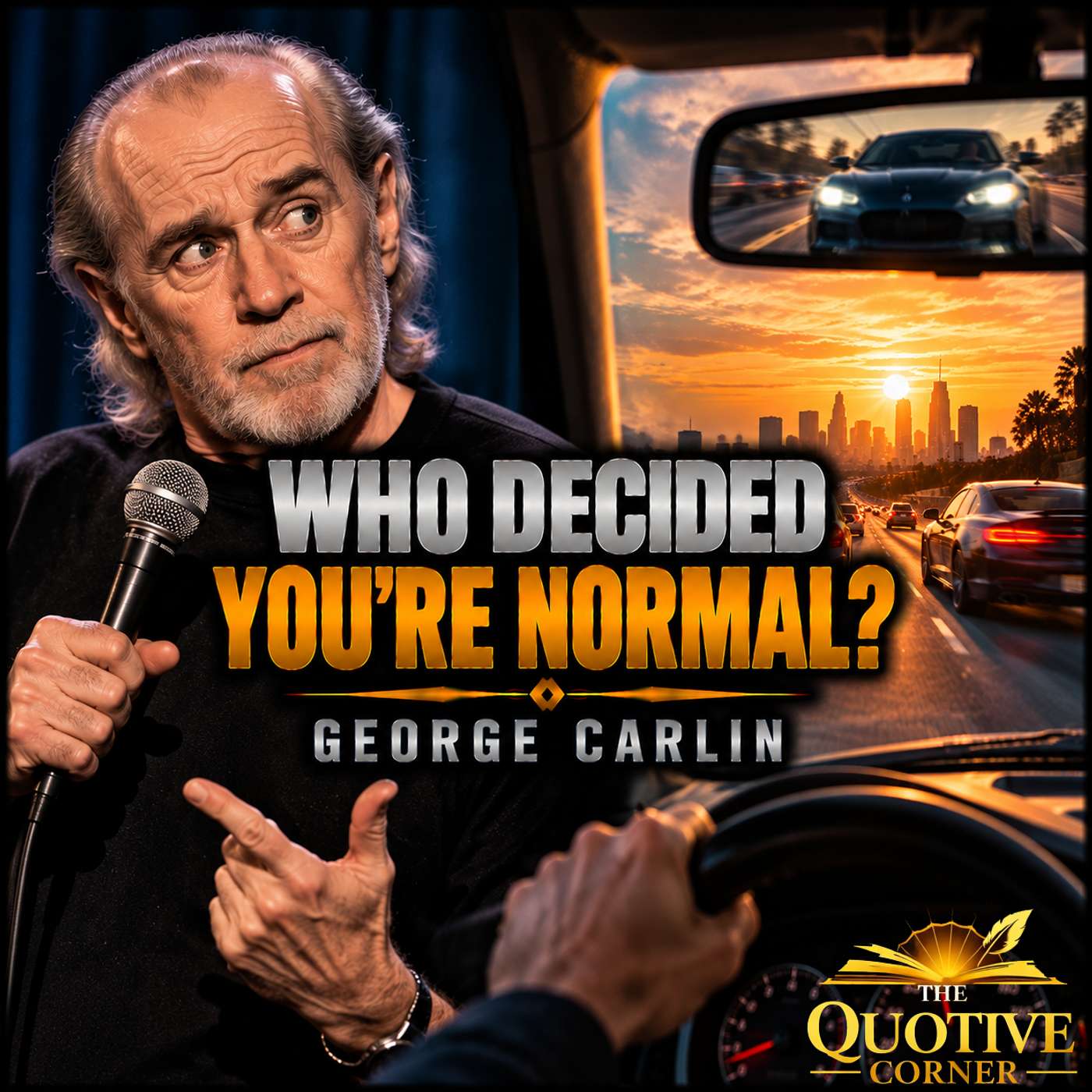 Carlin Challenges You as To What Makes You Think You're Normal? episode artwork