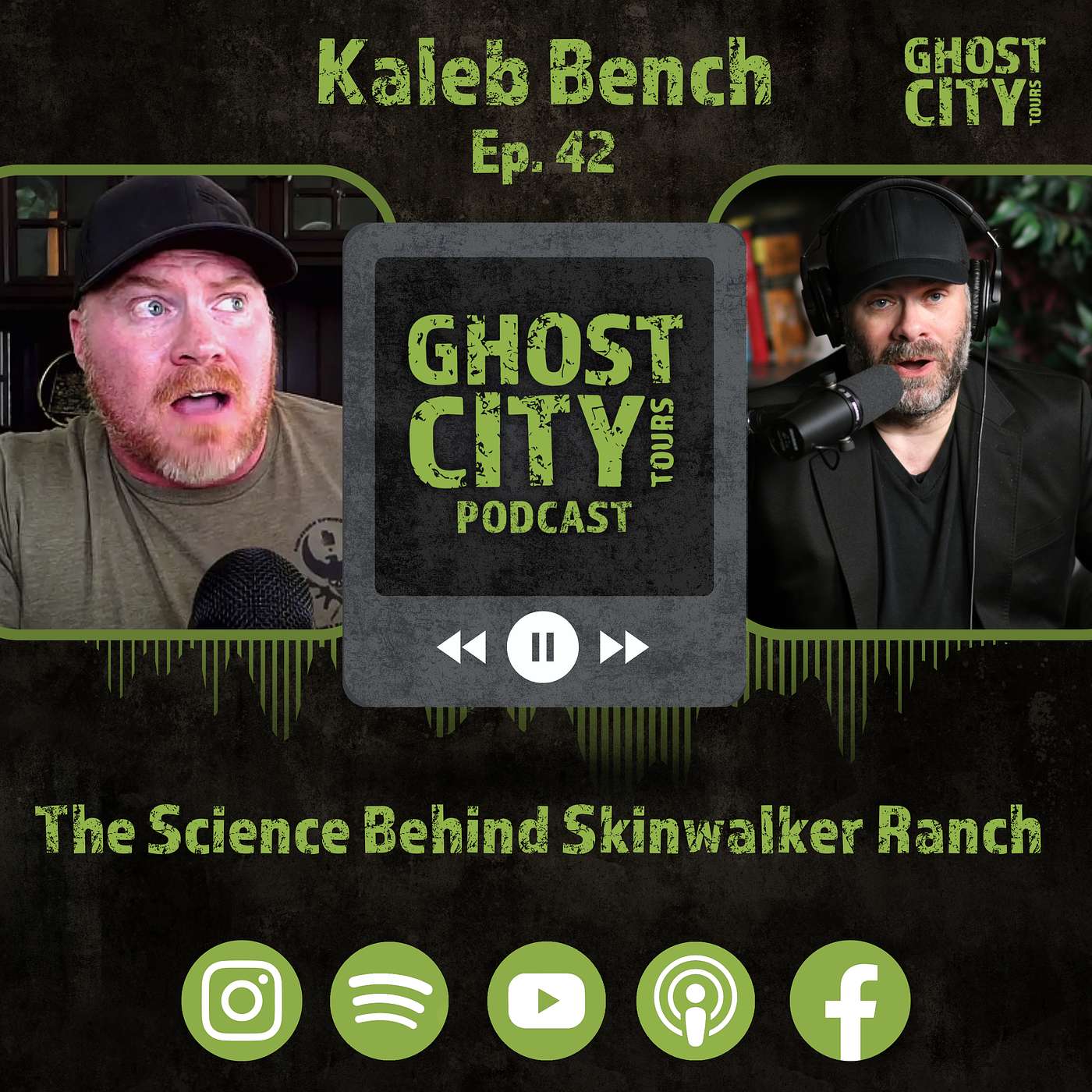 The Science Behind Skinwalker Ranch w/ Kaleb Bench | Ghost City Podcast episode artwork