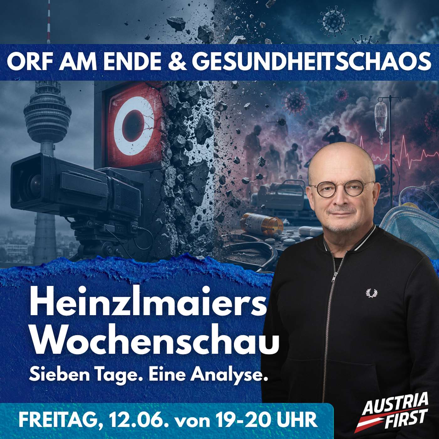 Linker Selbsthass, ORF am Ende und rotes Gesundheits-Chaos - Heinzlmaiers Wochenschau episode artwork