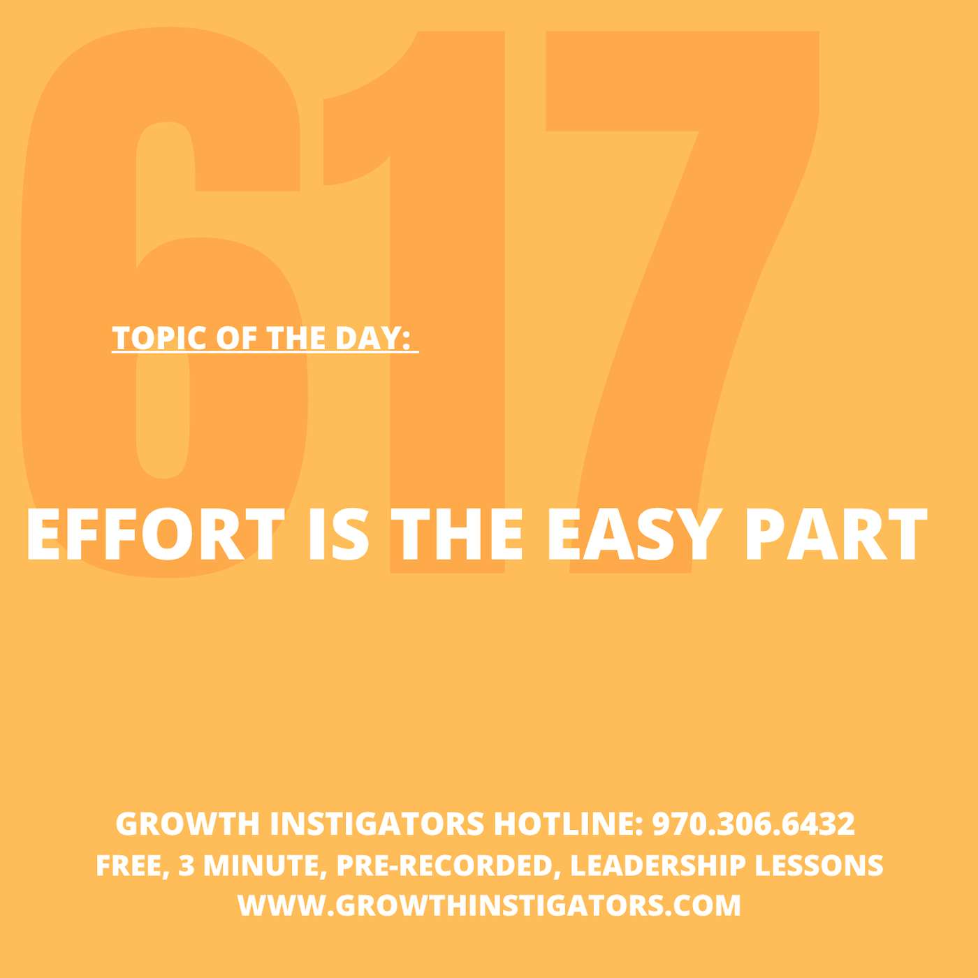 Effort Is The Easy Part episode artwork