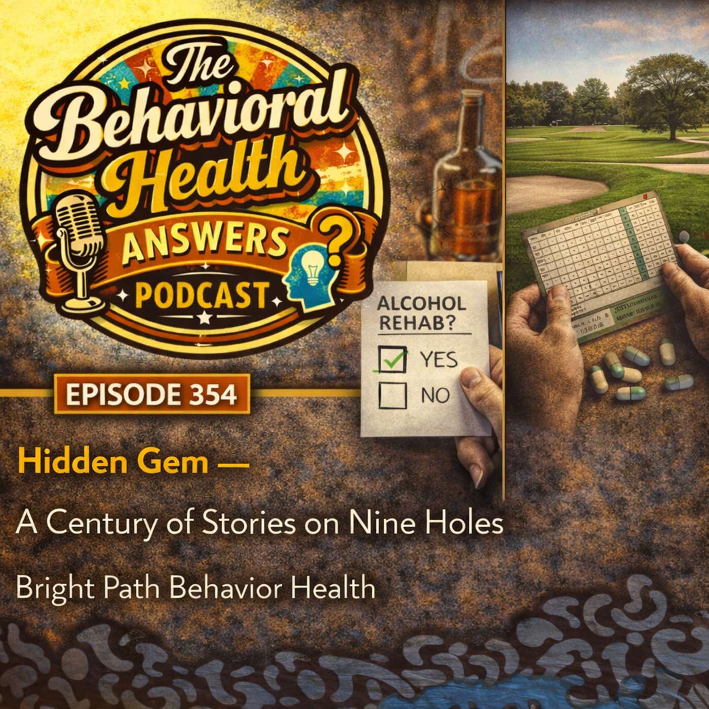 Episode 354: Hidden Gem - A Century of Stories on Nine Holes | Bright Path Behavior Health episode artwork