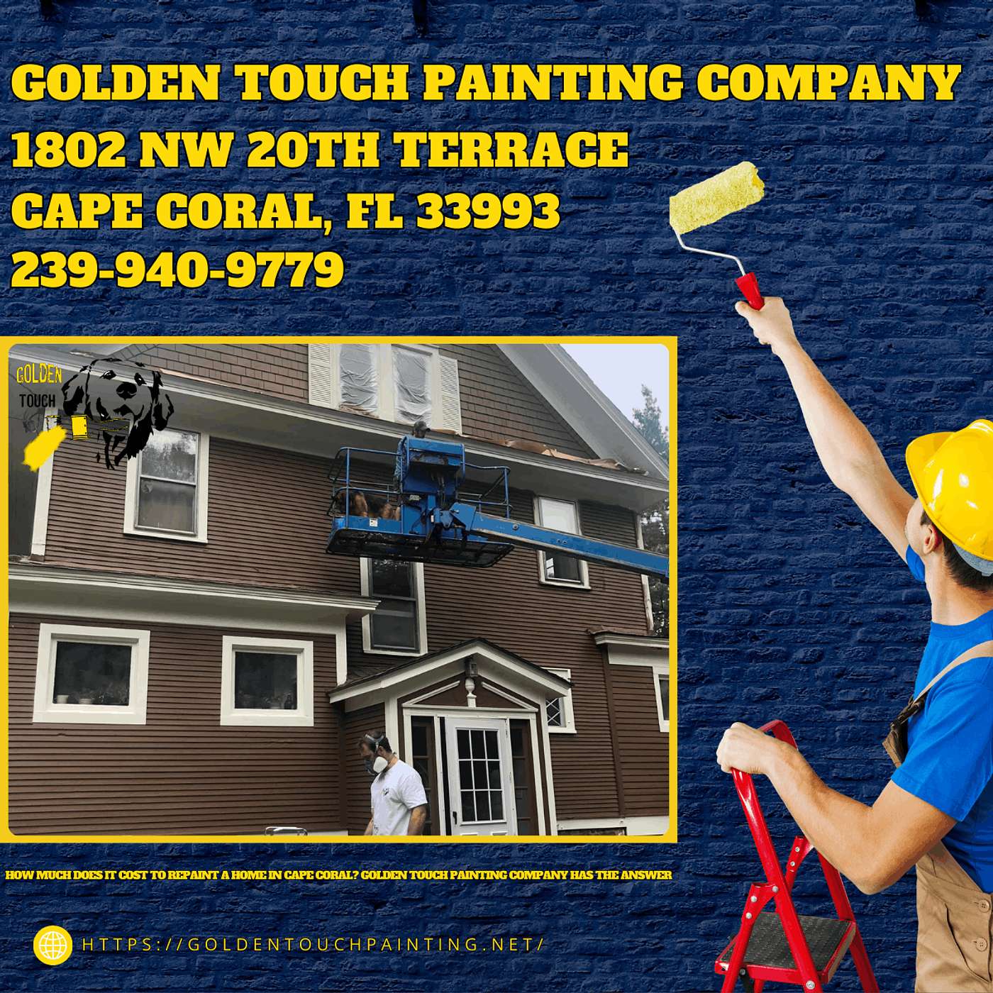How Much Does It Cost to Repaint a Home in Cape Coral? Golden Touch Painting Company Has the Answer episode artwork