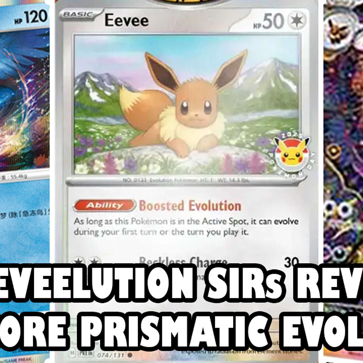 "Prismatic Evolutions" Special Illustration Rare Eeveelutions Revealed and More Set Products!