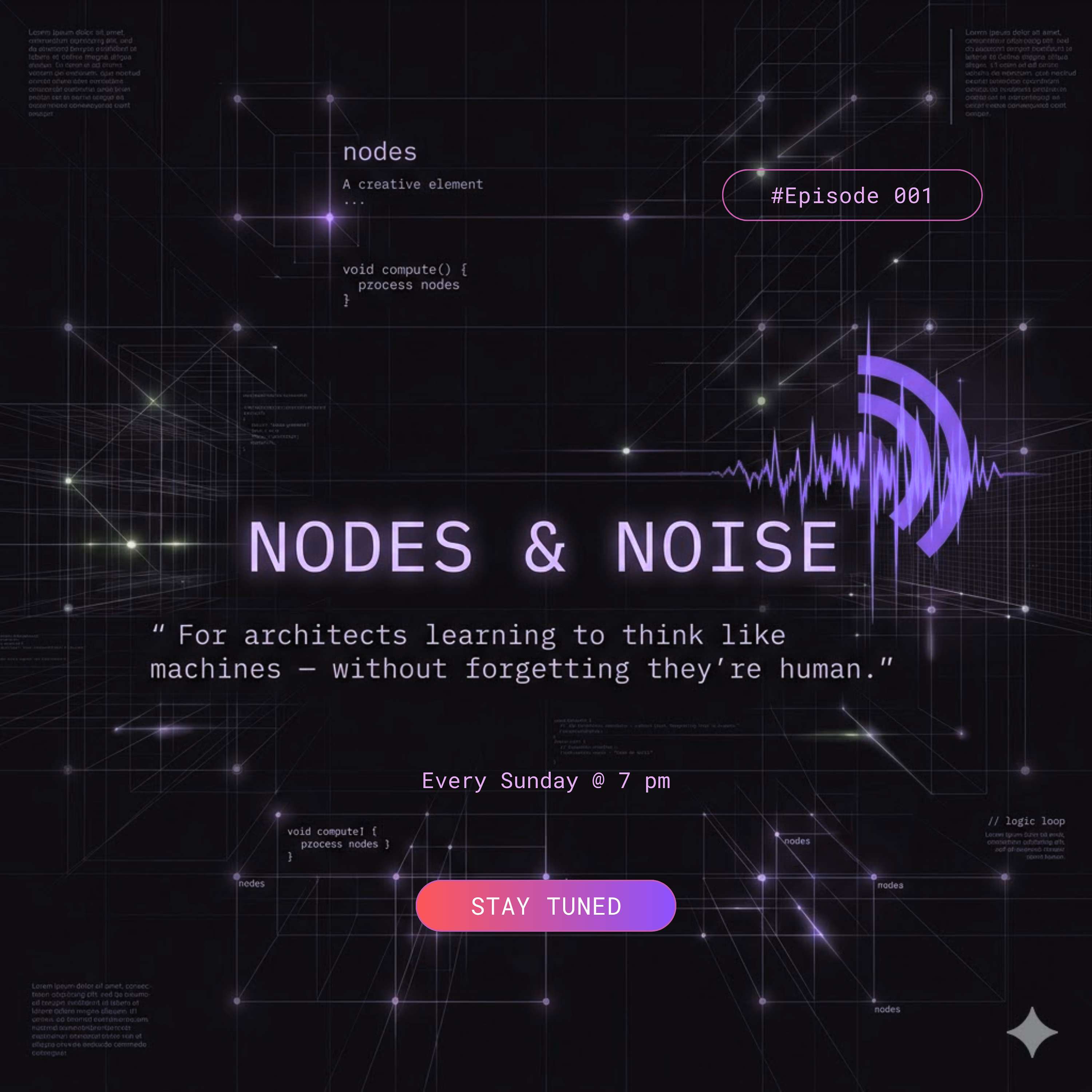 Nodes and Noise