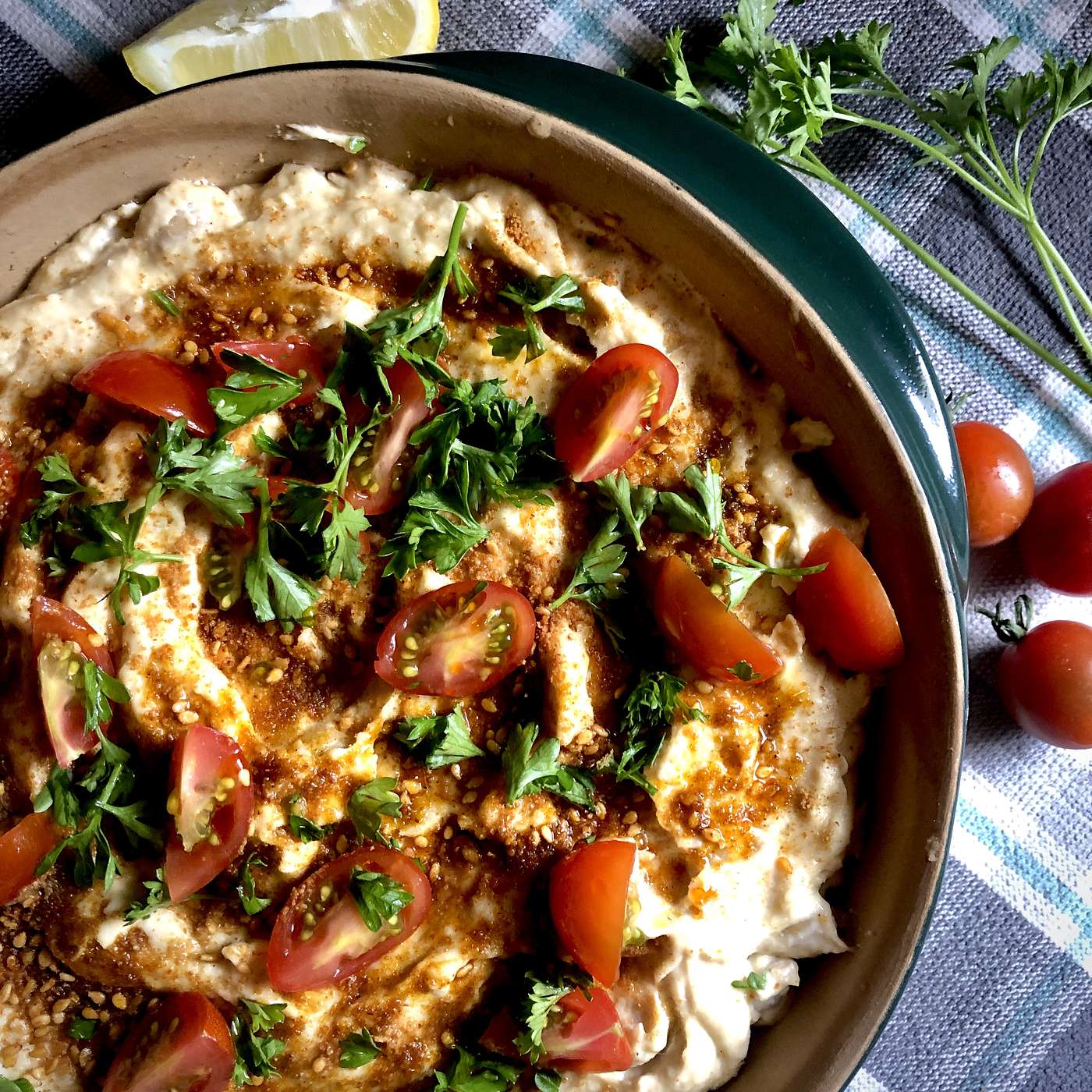 S4 E5 Musabacha: A Hearty Warm Hummus with Fresh Cooked Skillet Bread