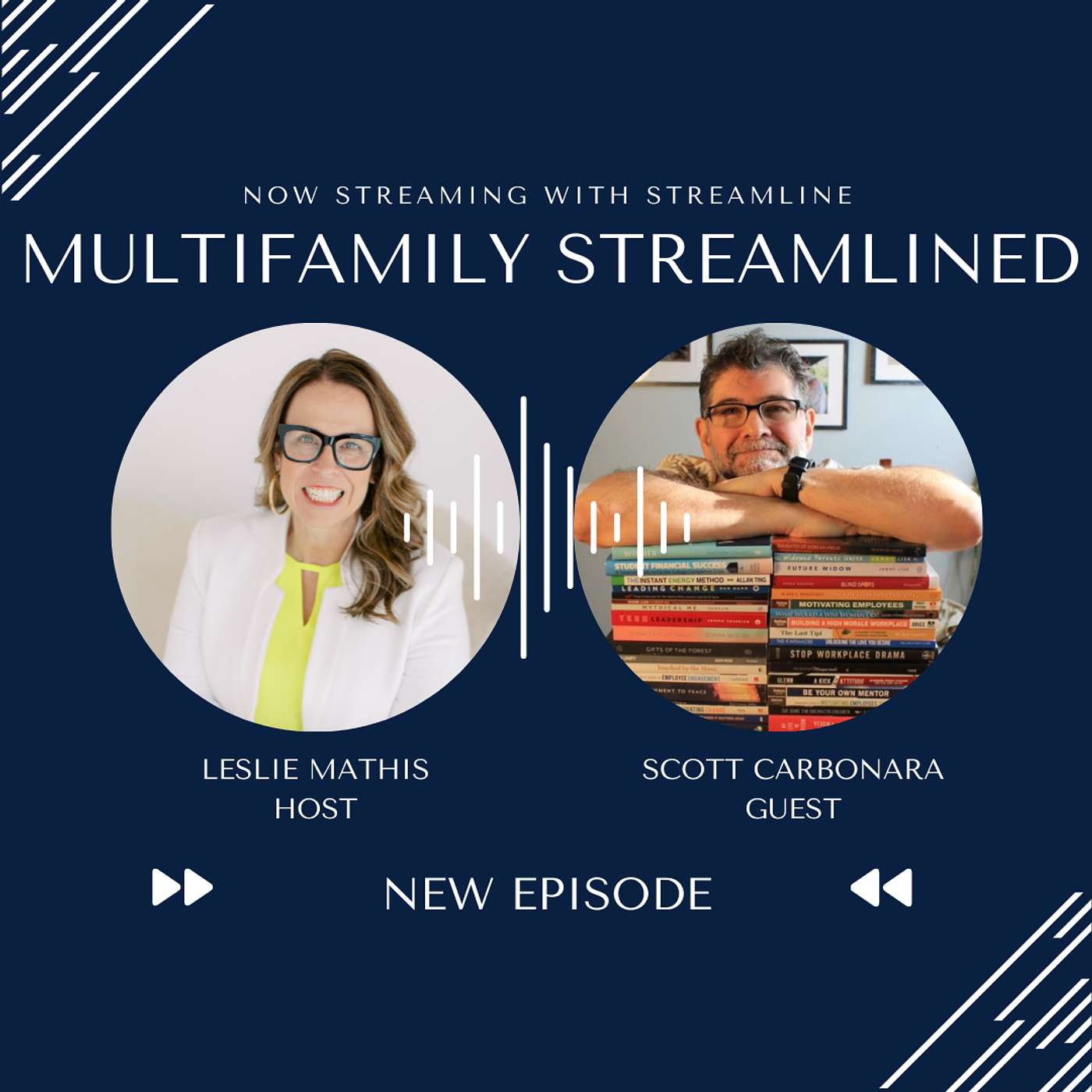 Multifamily Streamlined with Leslie Mathis - The Art of Employee Engagement from an Award-Winning Therapist and Former Executive - Scott Carbonara