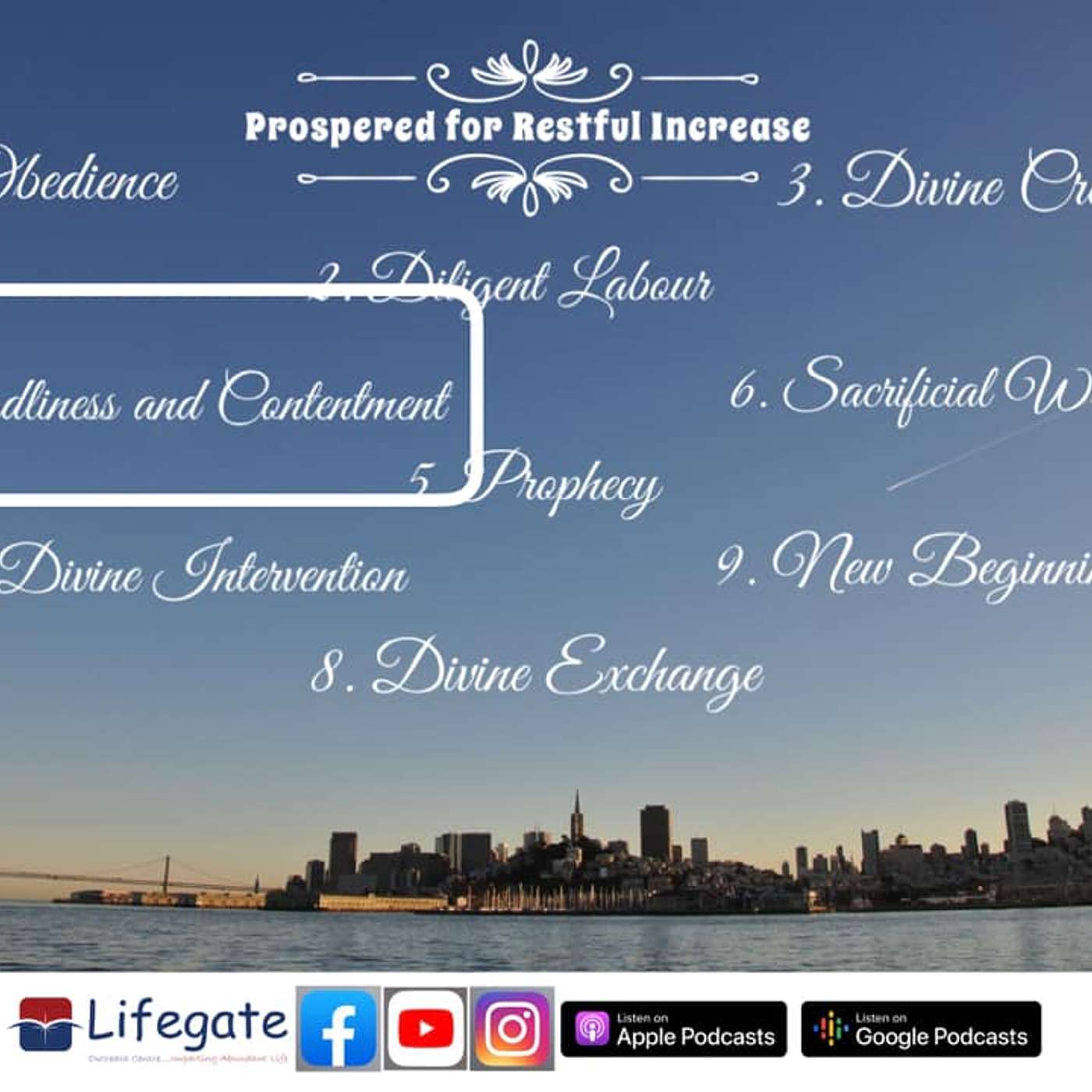 Prosperity by Godliness and Contentment - Lifegate Church - 22.11.20 episode artwork