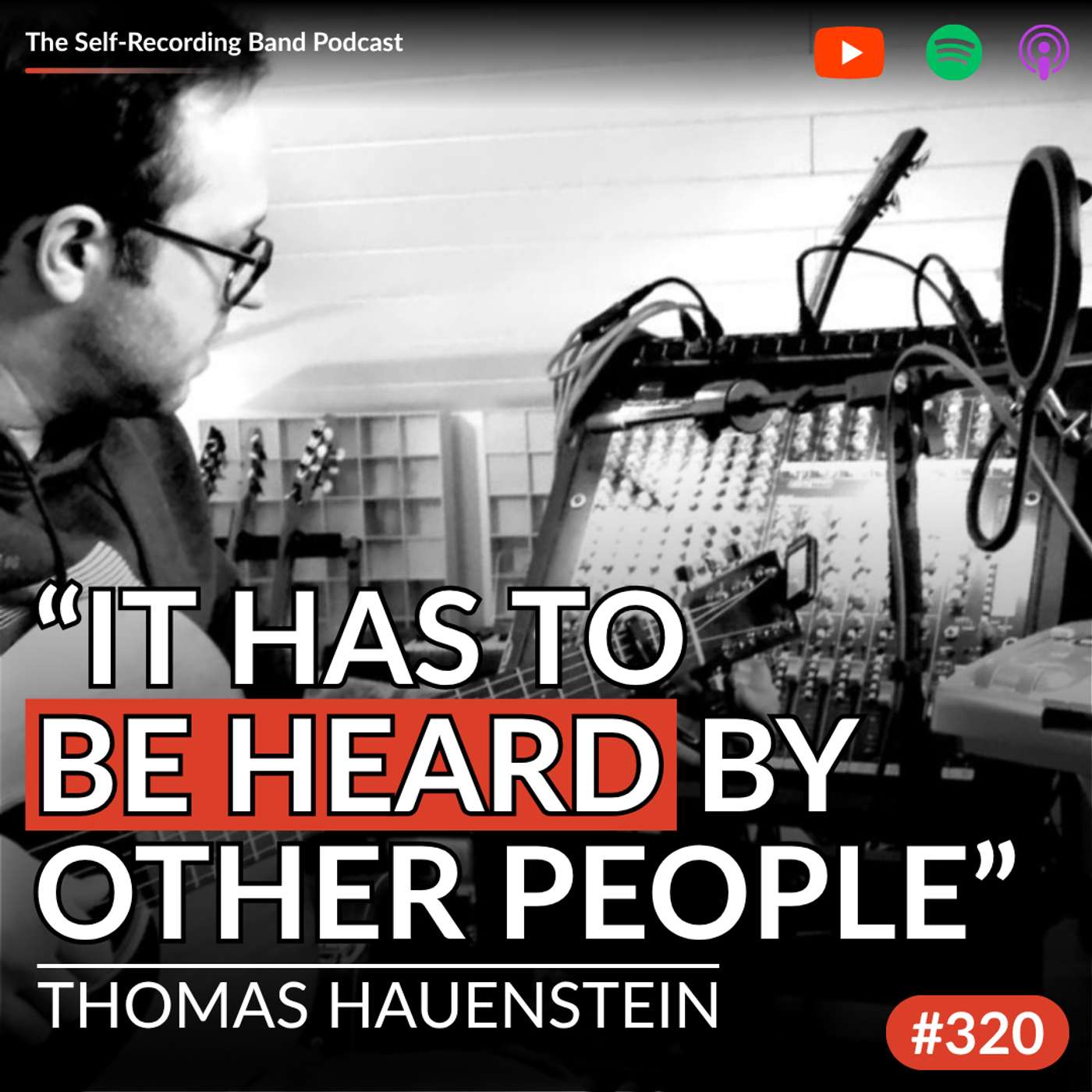 320: From Second-Guessing Every Mix To Finishing & Releasing Songs - Thomas Hauenstein