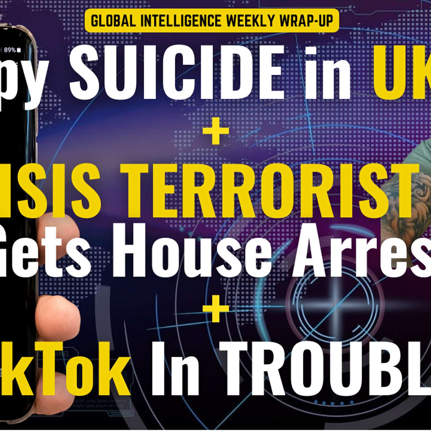 Spy Suicide in UK, or was it? TikTok under fire and Terrorist gets house arrest