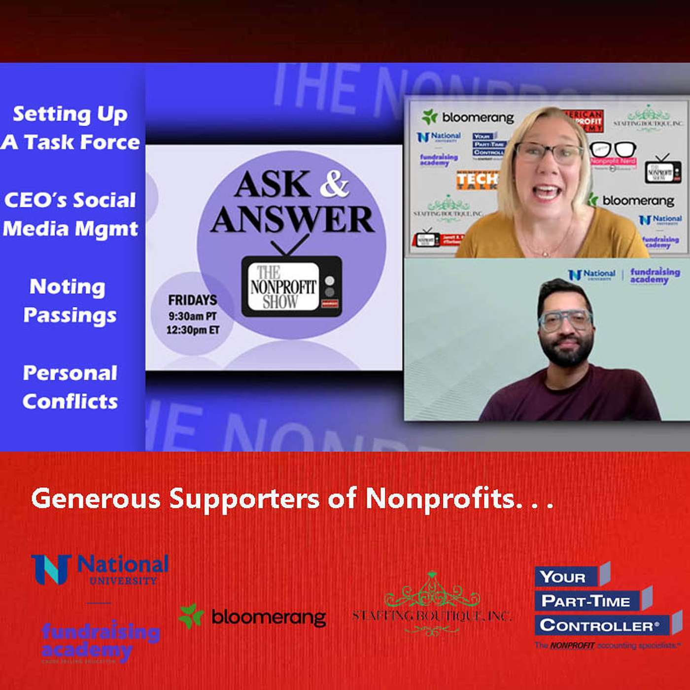 Nonprofit's Questions Of The Week