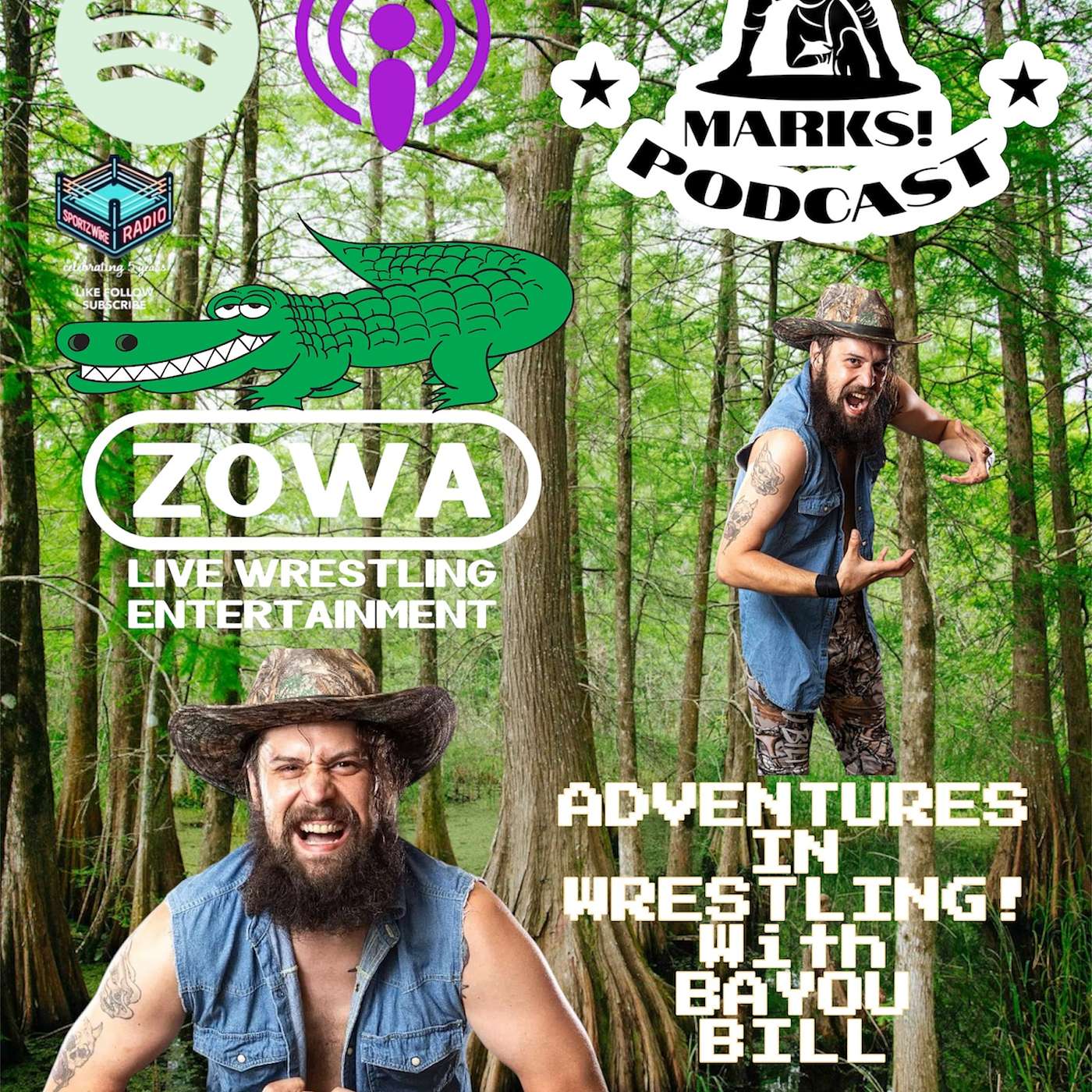 Episode 138 - Adventures in Wrestling w/ Bayou Bill!