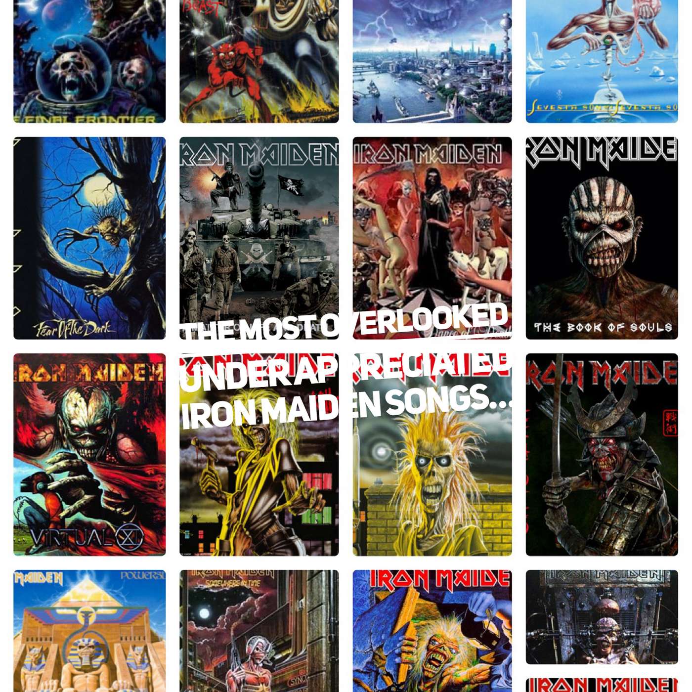 The Most Overlooked/Under Appreciated Song From Each Iron Maiden Album...