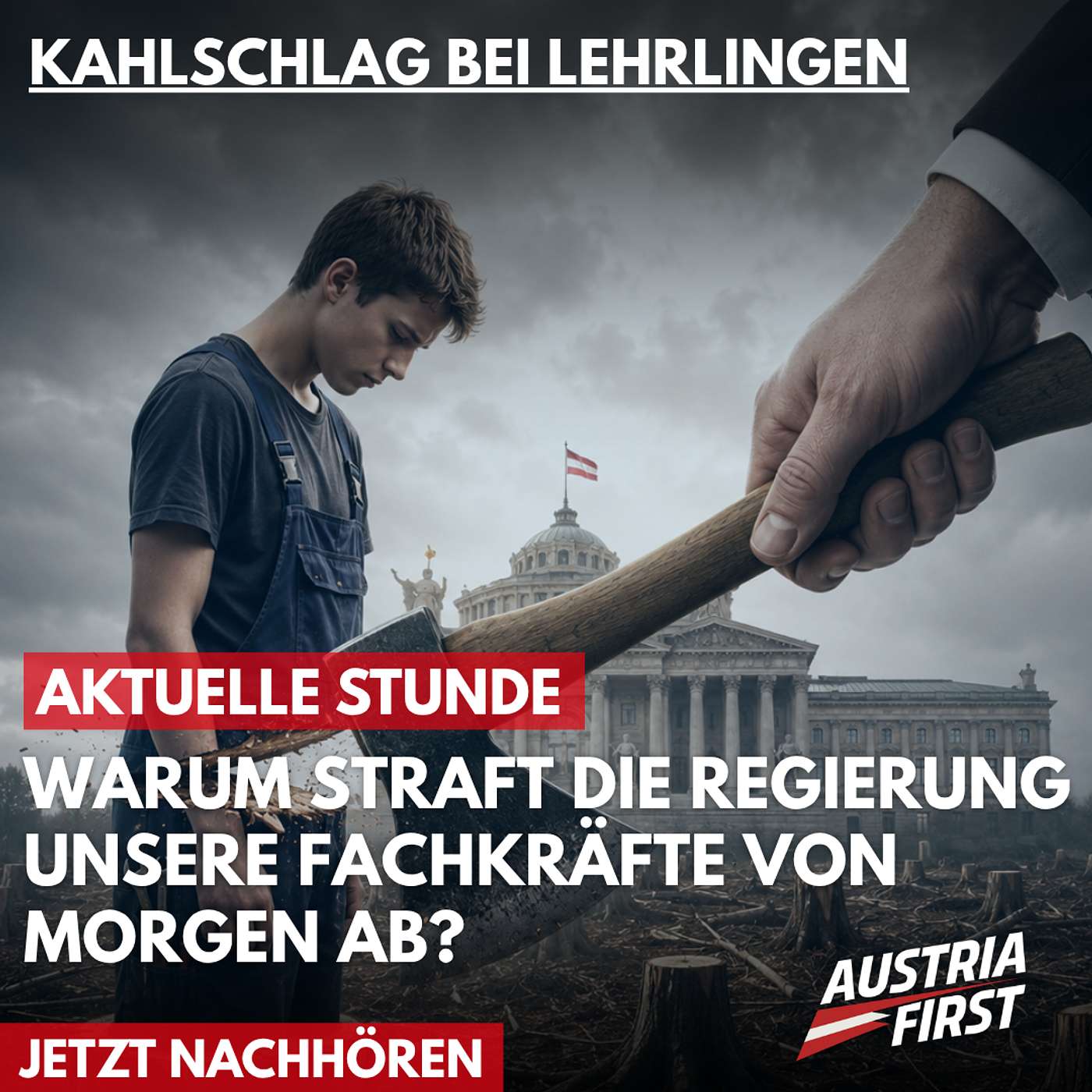 Kahlschlag bei Lehrlingen: Warum straft die Regierung unsere Fachkräfte von morgen ab? - Aktuelle Stunde episode artwork
