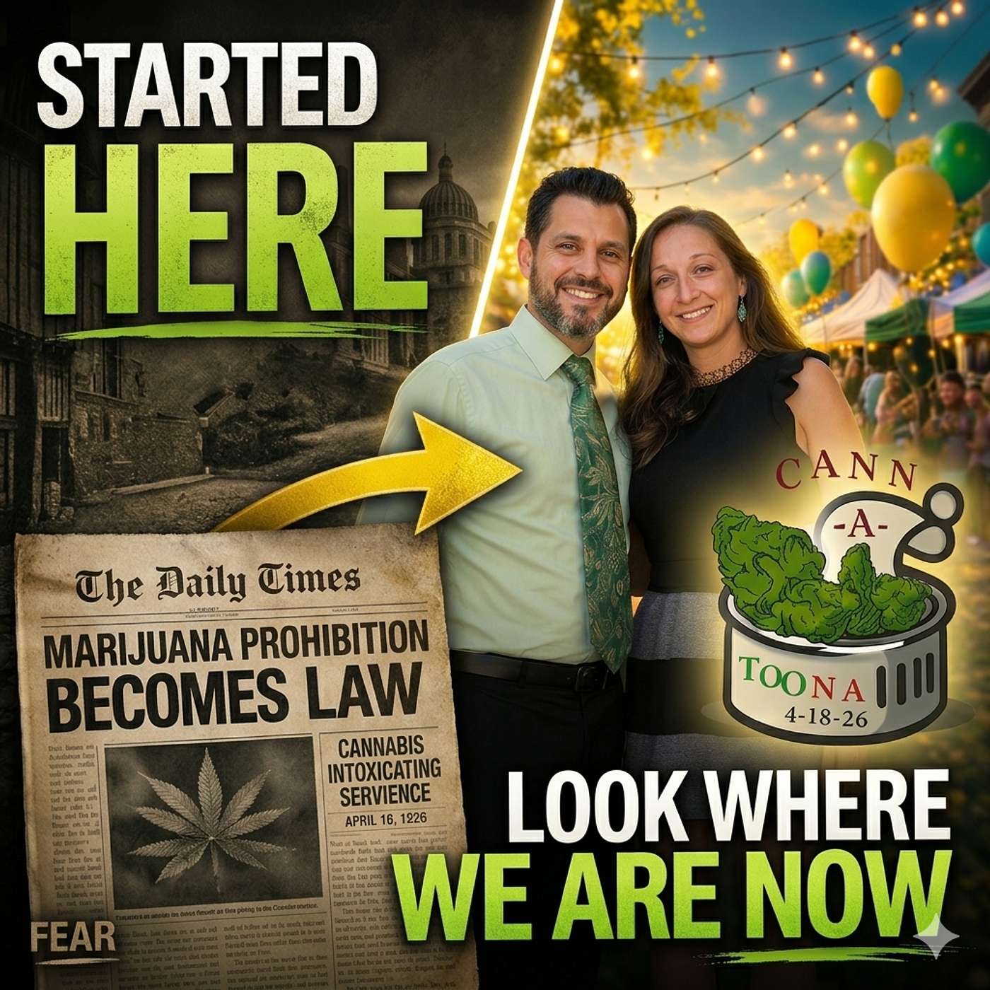 The War on Cannabis Started Here… Now This Is Happening | Cann-A-Toona | Danny & Veronica Rivera