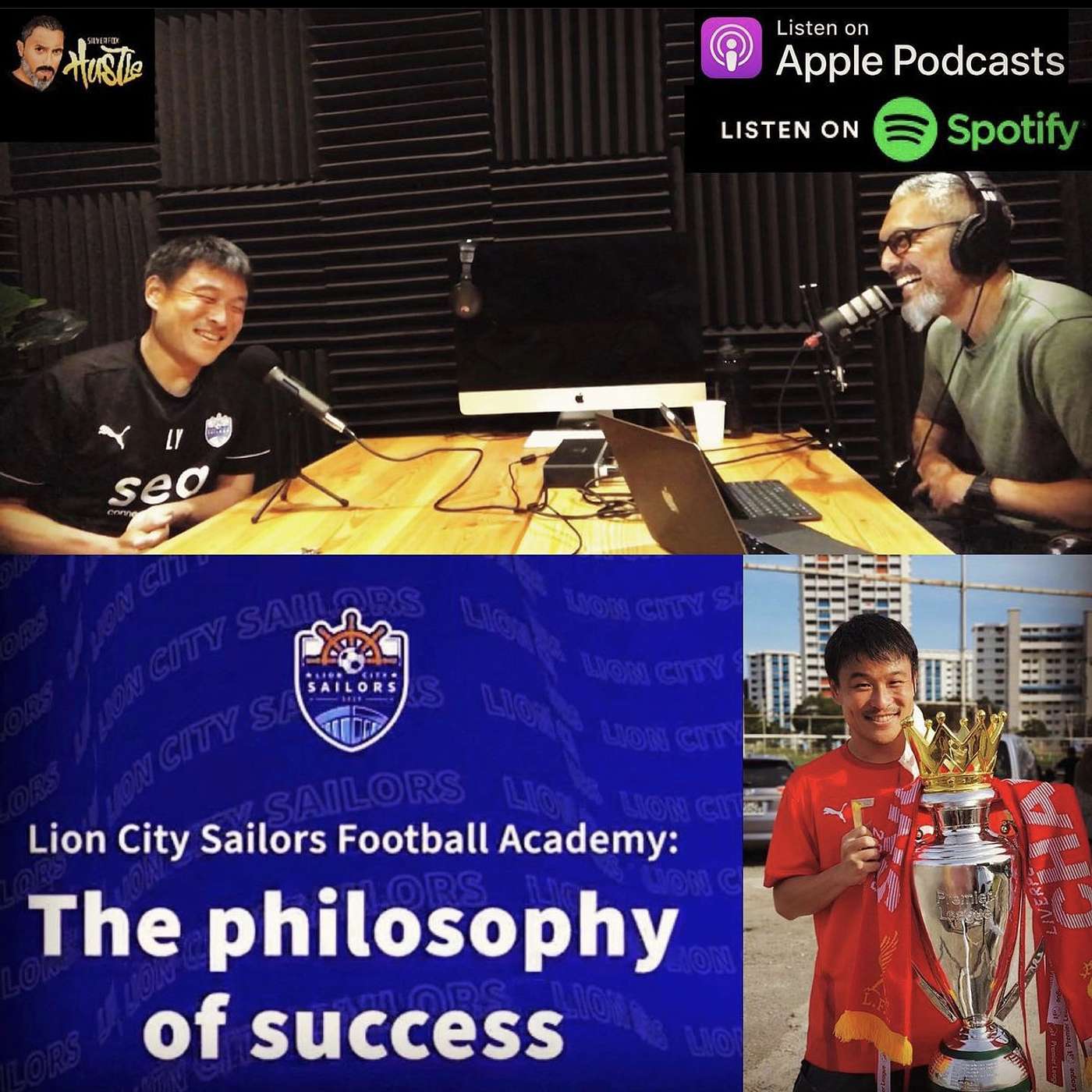Silverfox Hustle #24 - Tan Li Yu - General Manager, Lion City Sailors Football Academy episode artwork