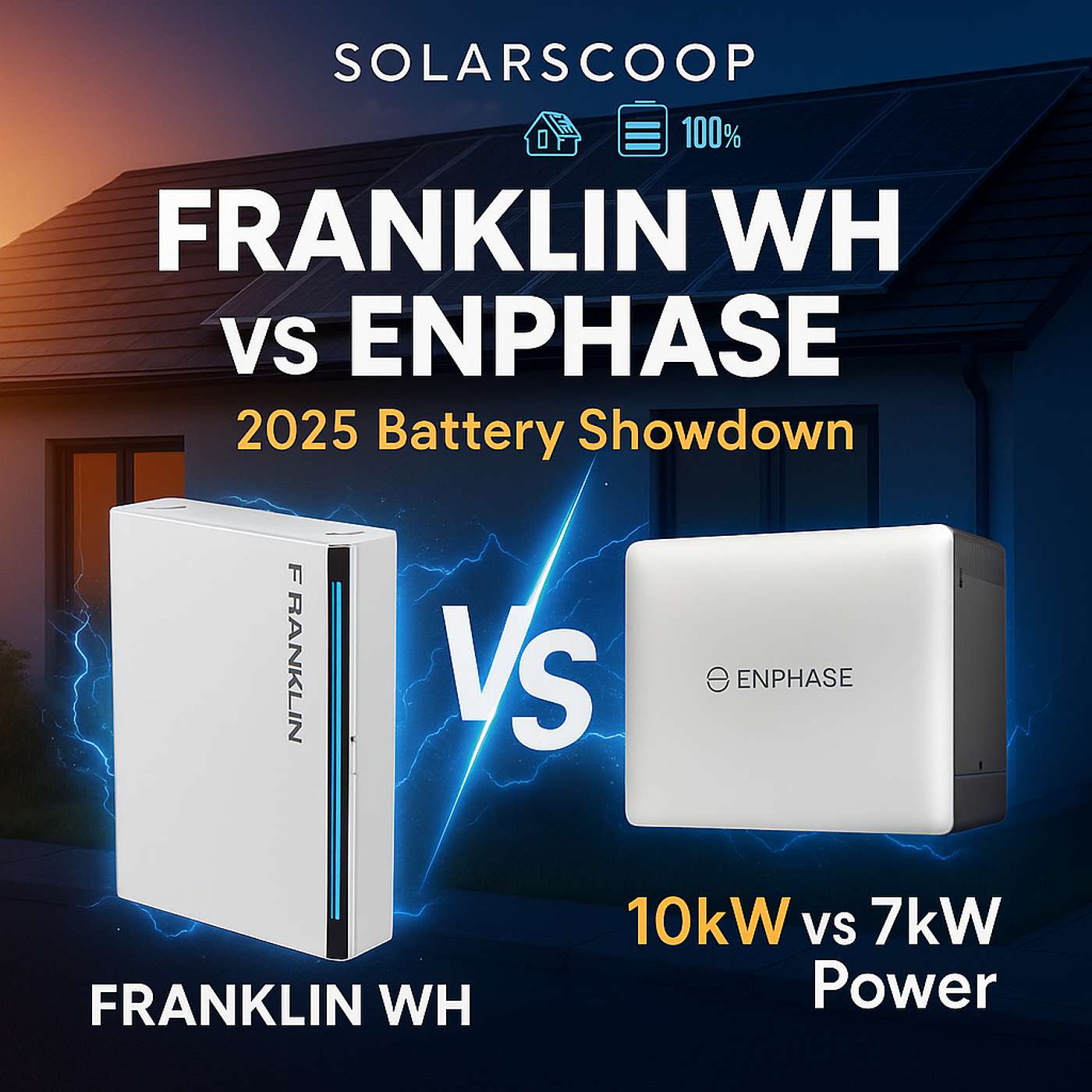 Franklin WH aPower2 vs Enphase IQ Battery 10C