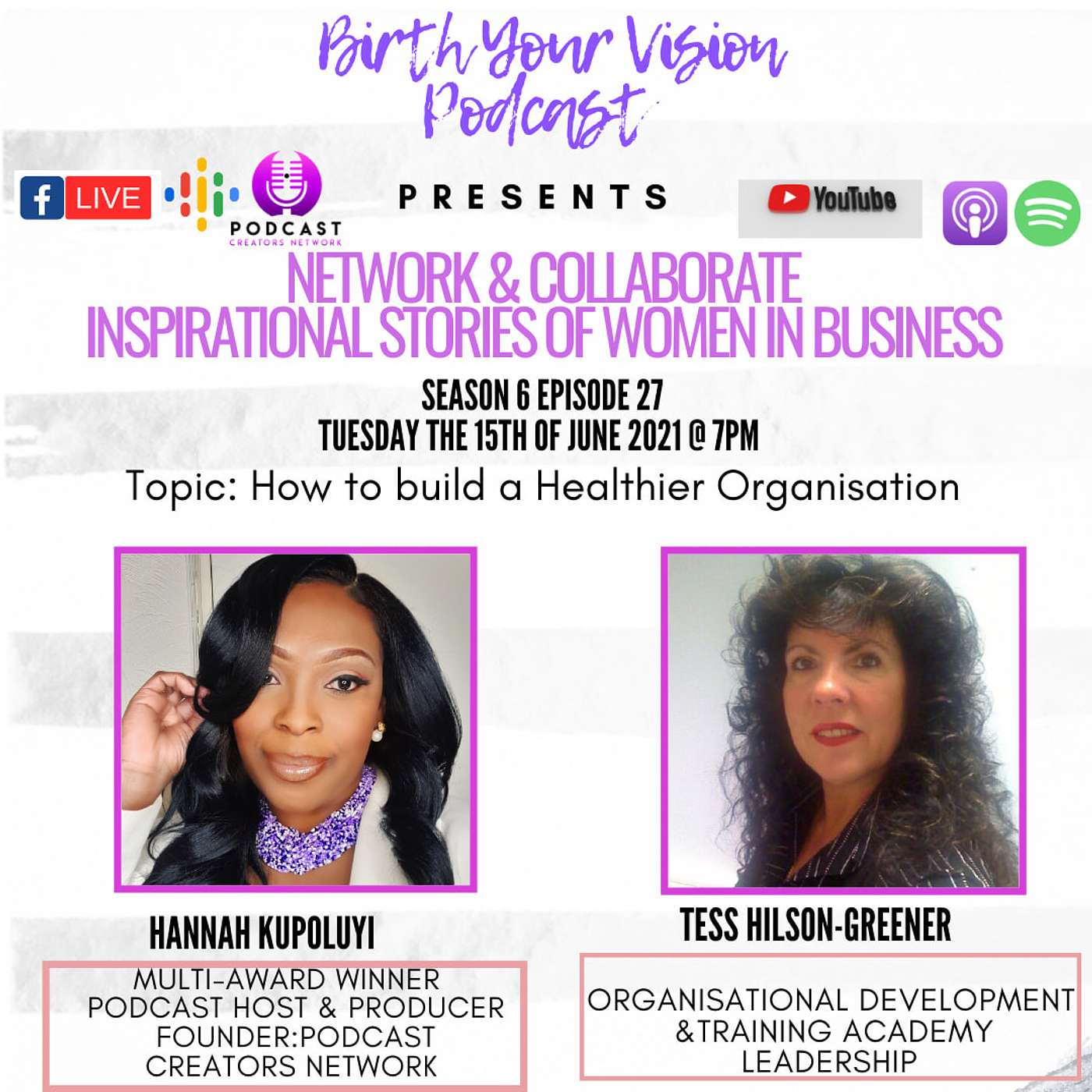 BIRTH YOUR VISION PODCAST