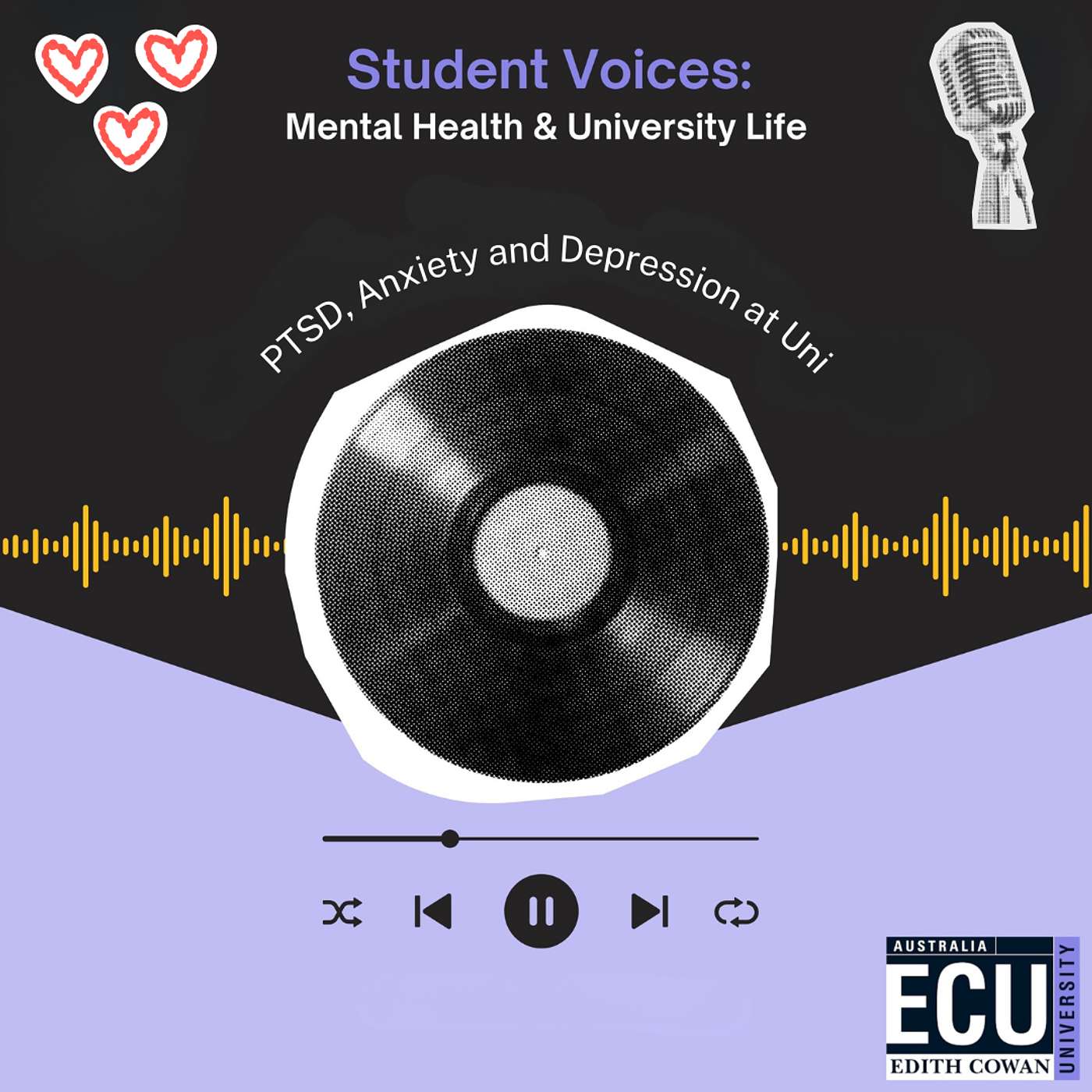 PTSD, Anxiety and Depression at Uni episode artwork