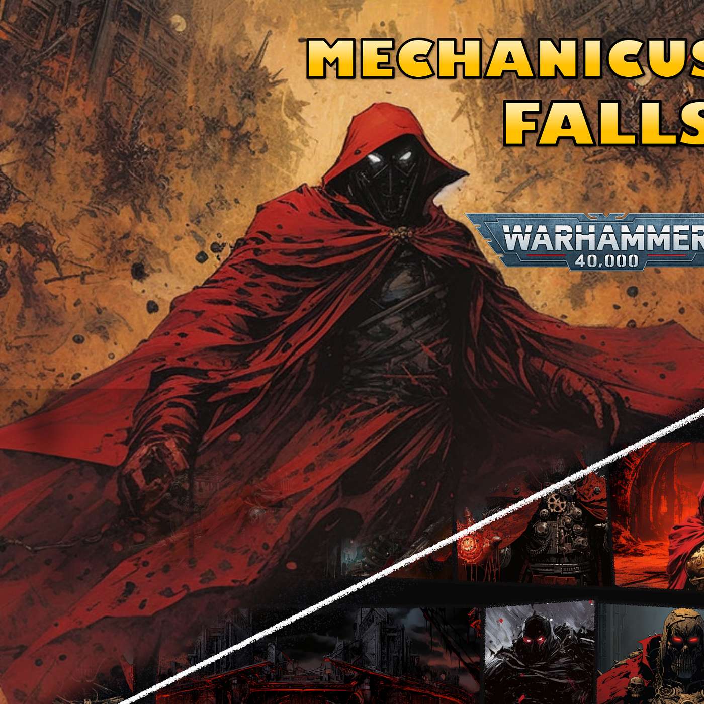 40K- Fall Of The Adeptus Mechanicus: The Schism Of Mars and Birth of Dark Mechanicum. Warhammer Lore