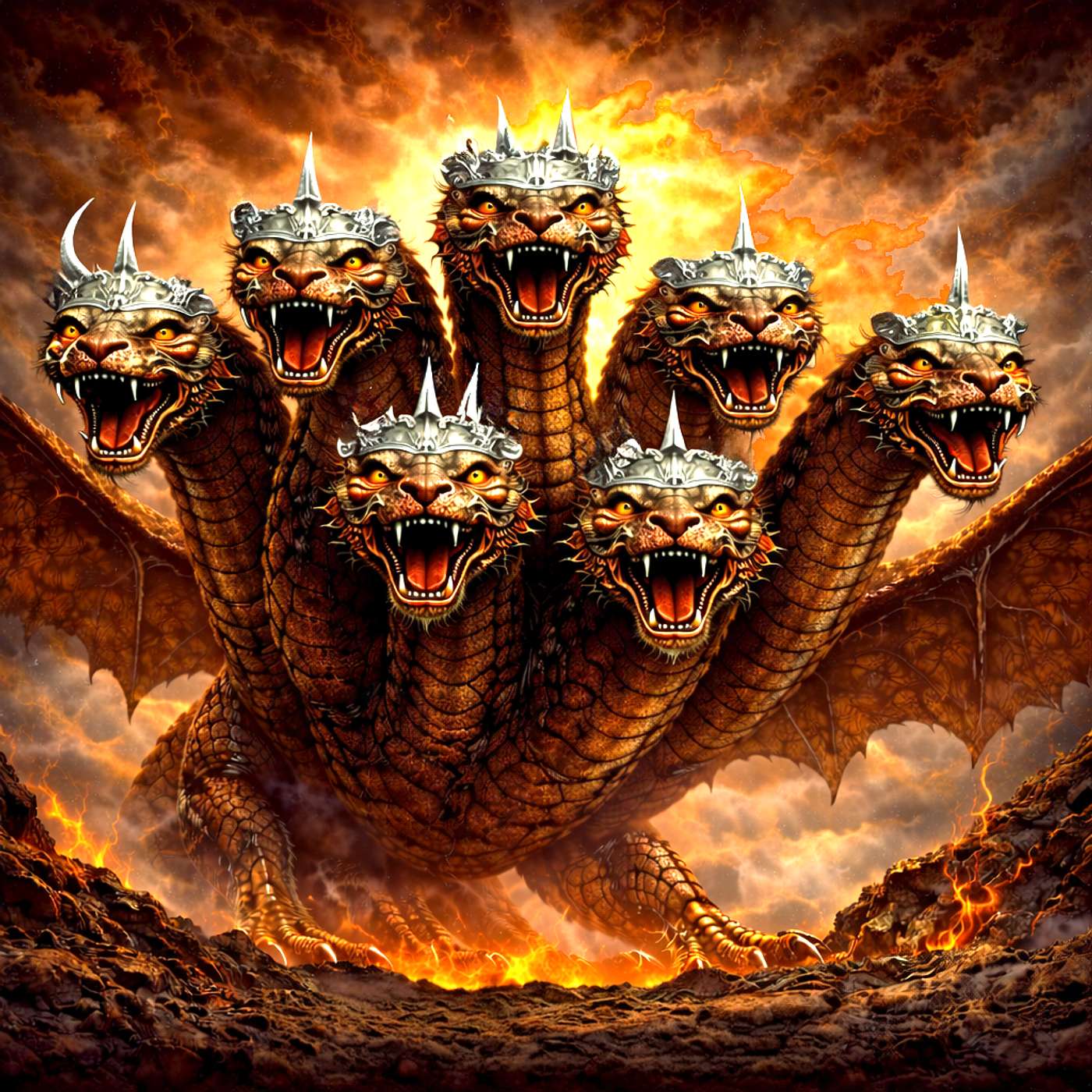(S2E14) Satan:  The Great Red Dragon episode artwork