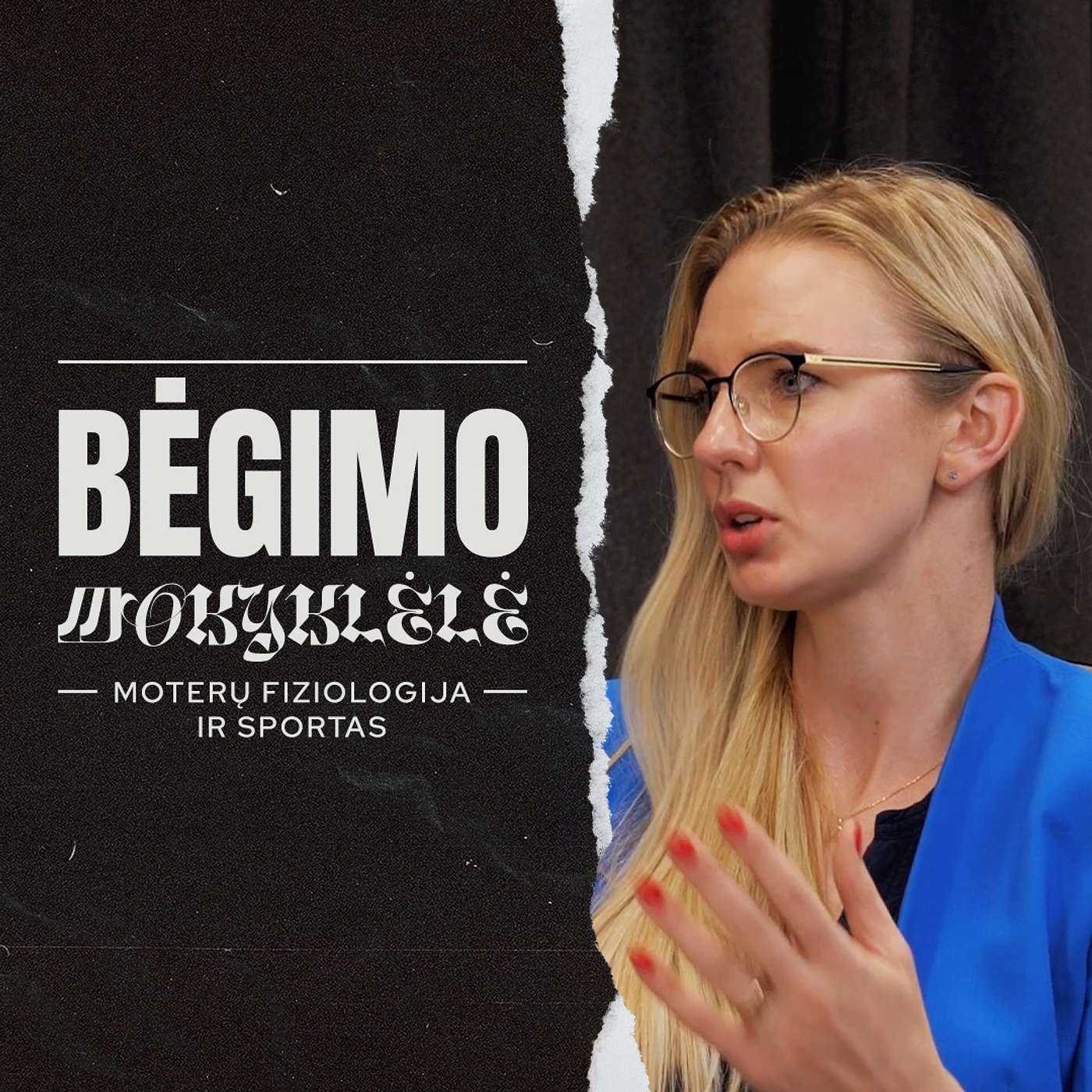 Bėgimo mokyklėlė #18 Moterų fiziologija ir sportas episode artwork