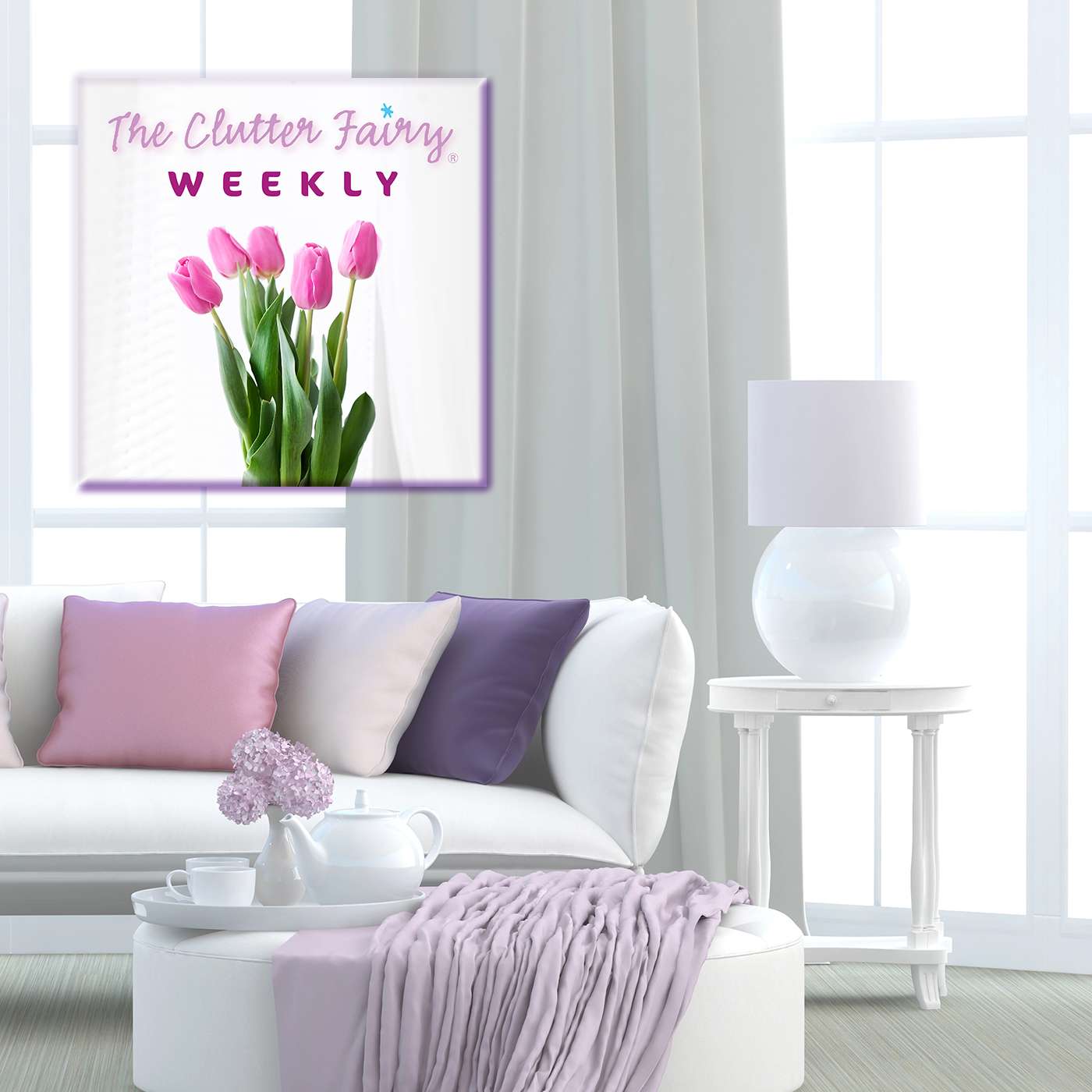 Organize Social Spaces to Entertain, Relax, and Enjoy Family Time - The Clutter Fairy Weekly #318