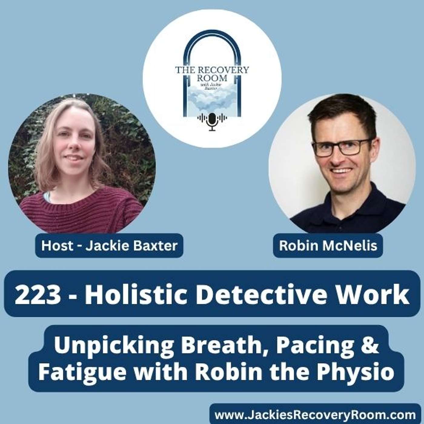 223 - Holistic Detective Work: Unpicking Breath, Pacing & Fatigue with Robin the Physio episode artwork
