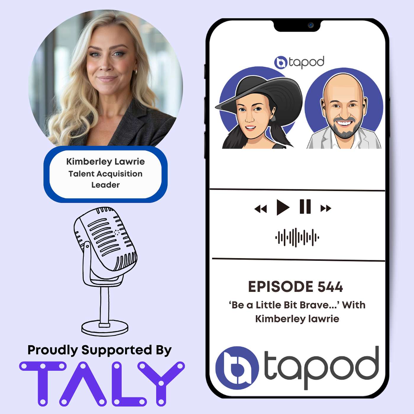 Episode 544 - 'Be a Little Bit Brave...' with Kimberley Lawrie Episode 544 - 'Be a Little Bit Brave...' with Kimberley Lawrie