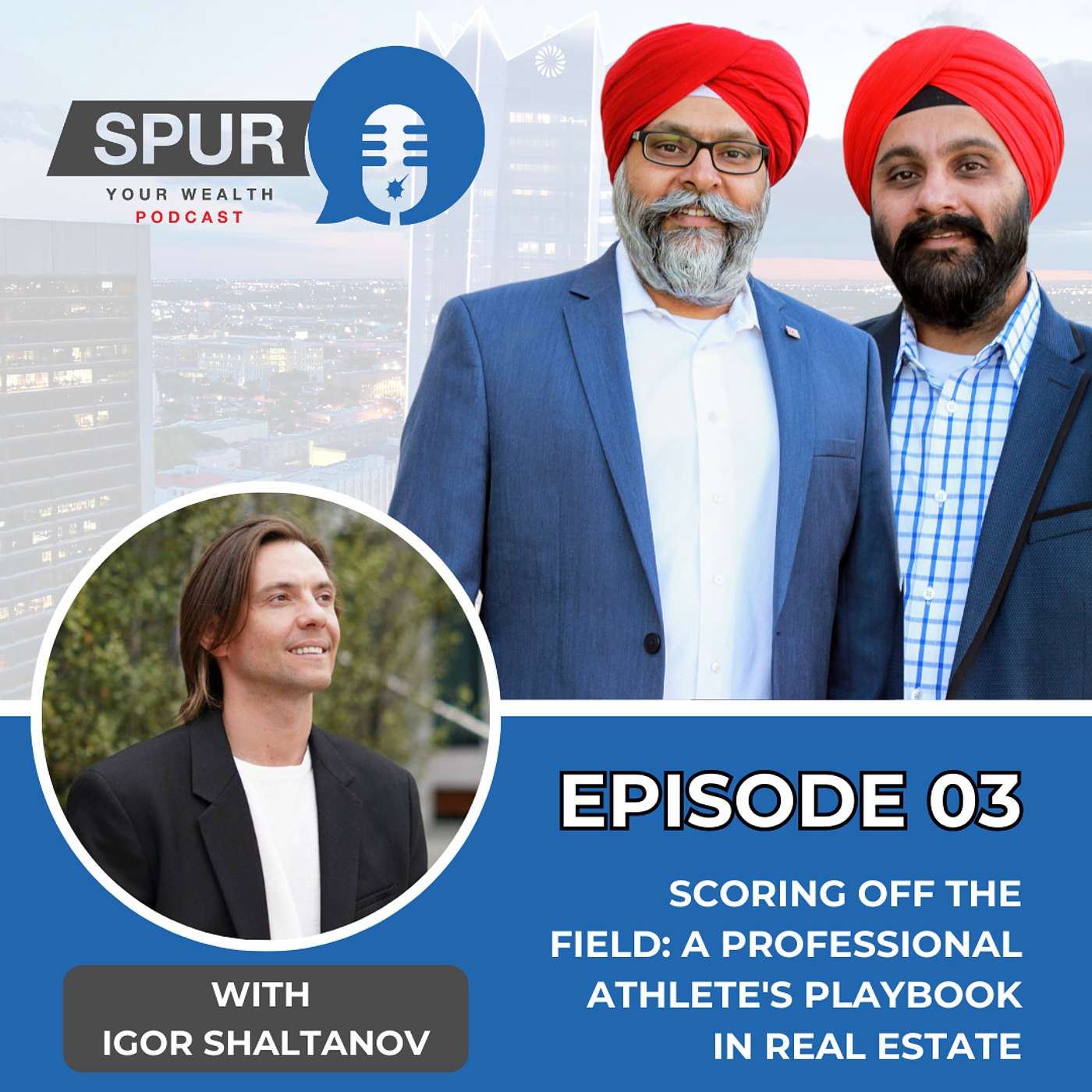 Episode 3: Scoring off the Field: A Professional Athlete's Playbook in Real Estate episode artwork