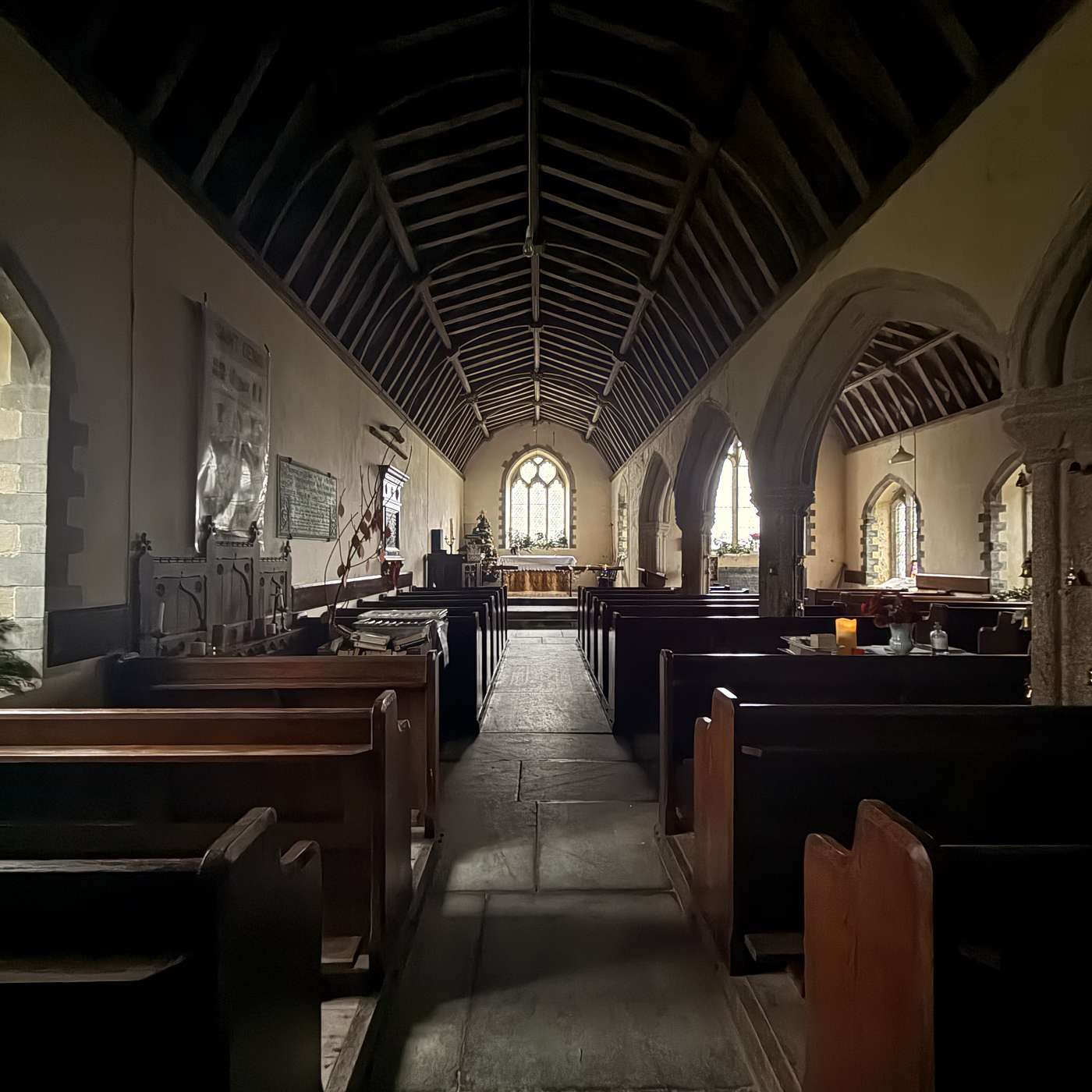 A visit to St Denis, Otterham; Pondering modern freedoms; and John Clare’s ‘Beans in Blossom’