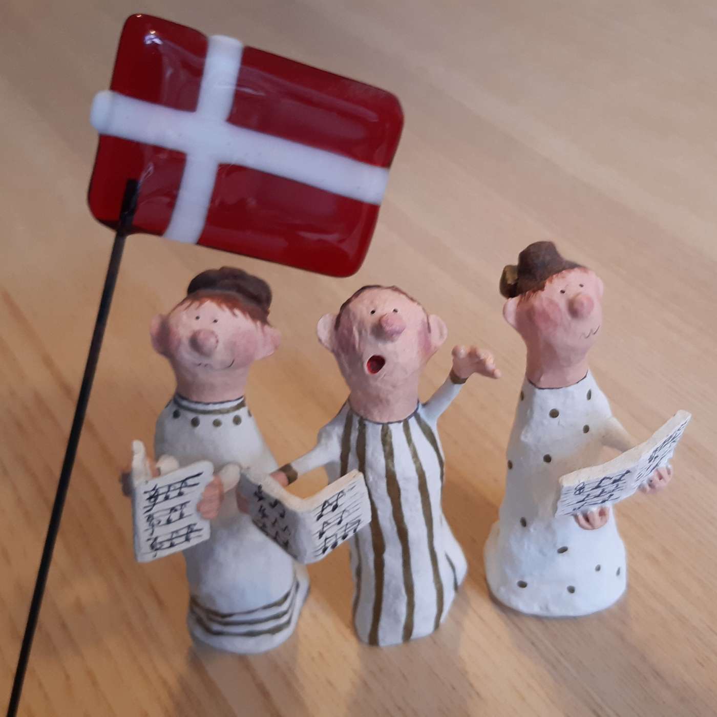 And now we're going to sing