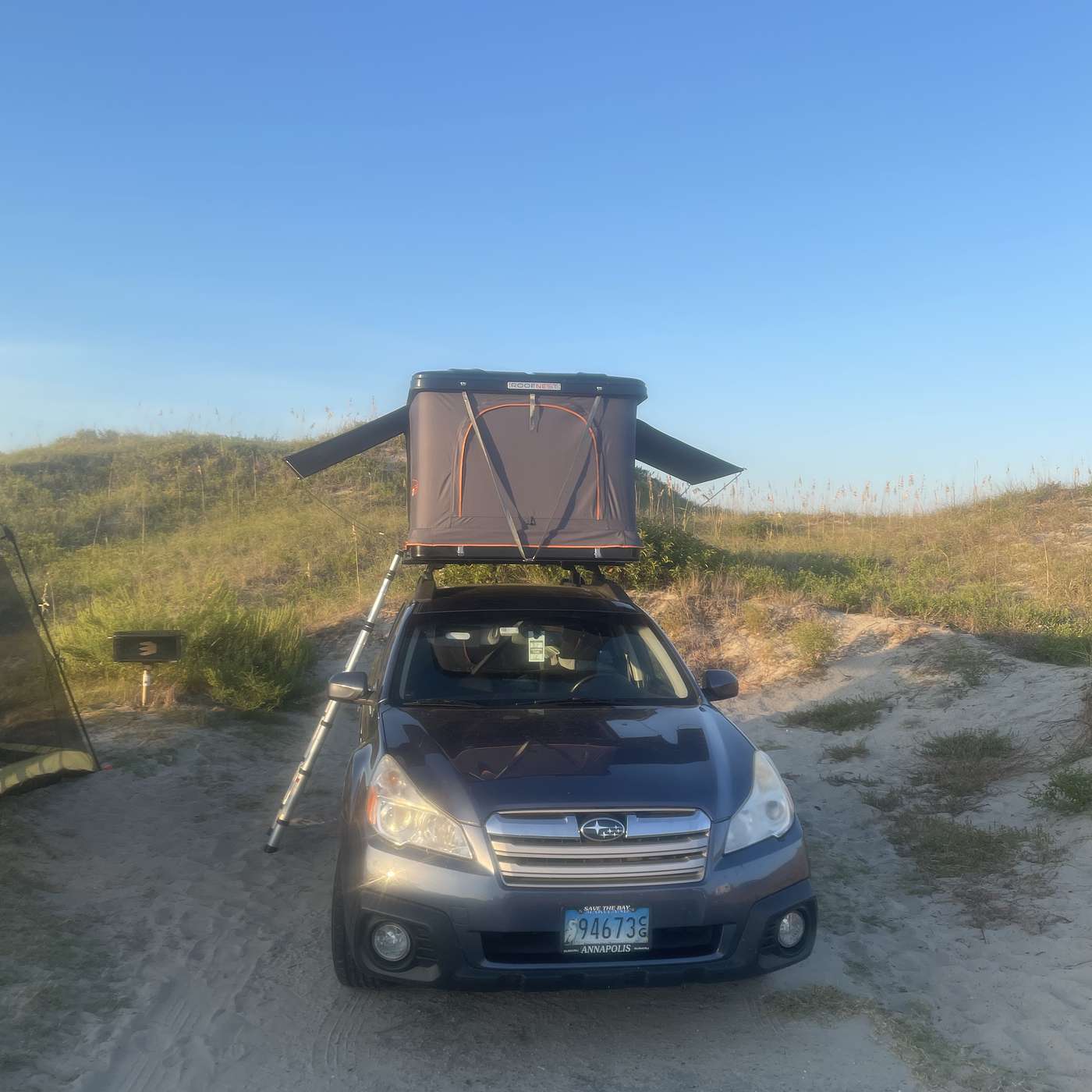 Camping at Oregon Inlet Campground in the Outer Banks North Carolina