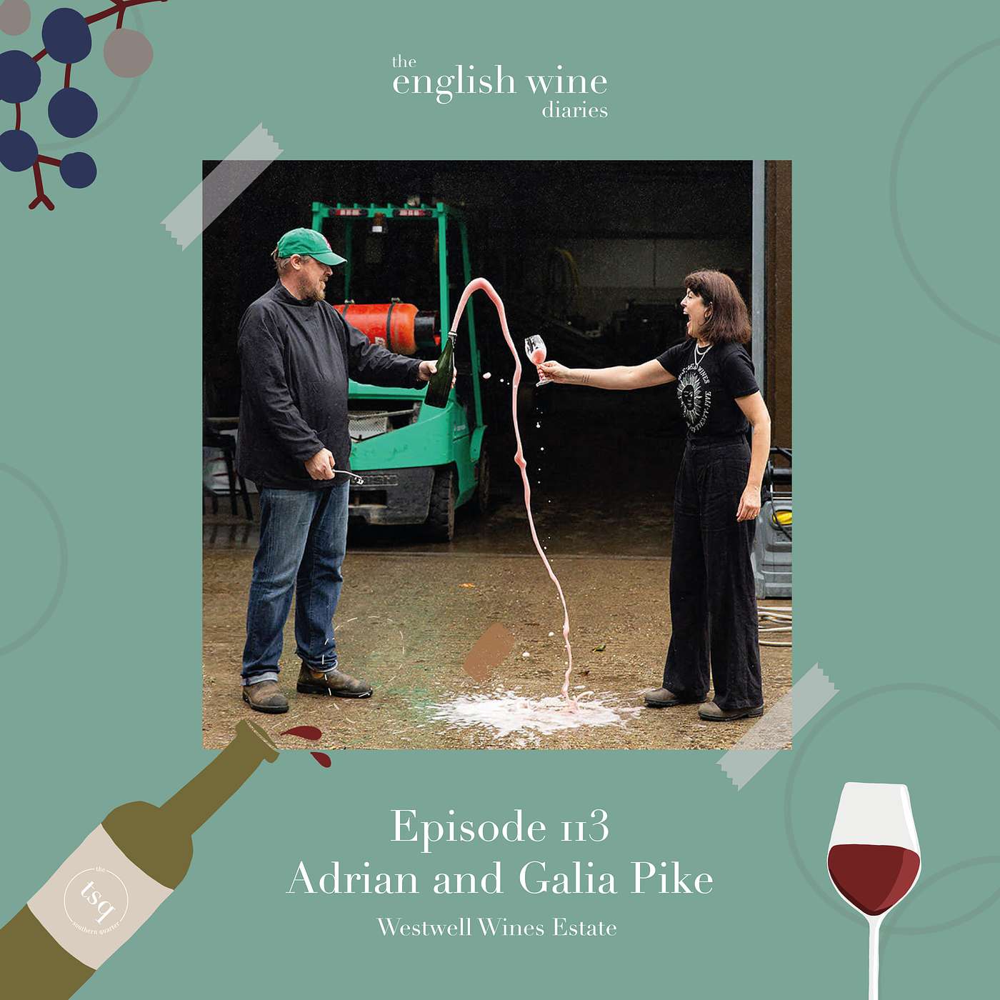 Episode 113 - Adrian and Galia Pike, Westwell Wines episode artwork