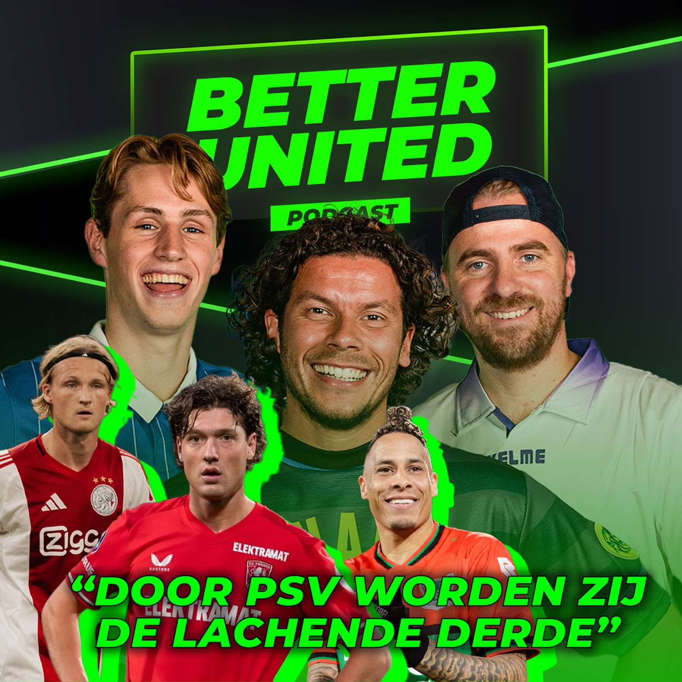 'Door PSV worden zij de Lachende Derde' episode artwork