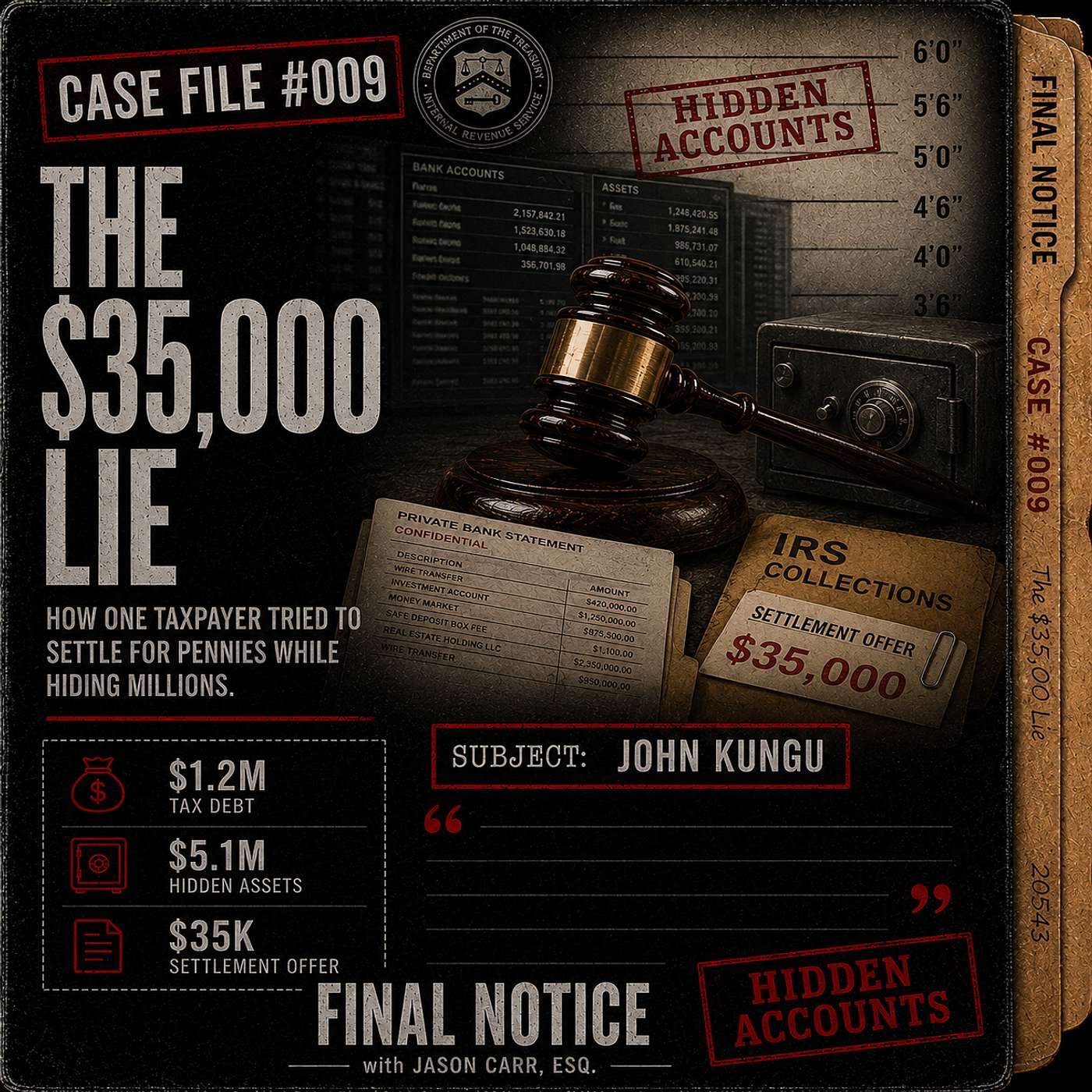 The $35,000 Lie episode artwork