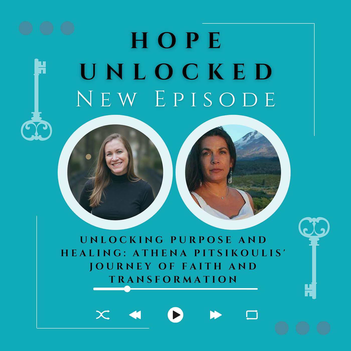 Unlocking Purpose and Healing: Athena Pitsikoulis' Journey of Faith and Transformation