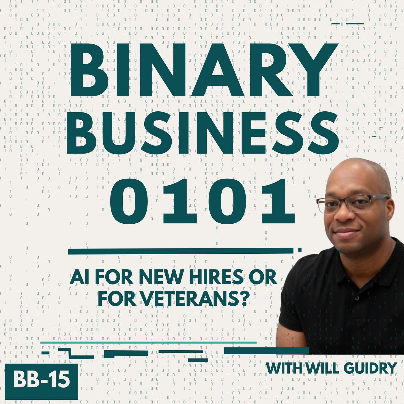 Artwork: AI FOR NEW HIRES OR VETERANS BINARY BUSINESS EP BB-15