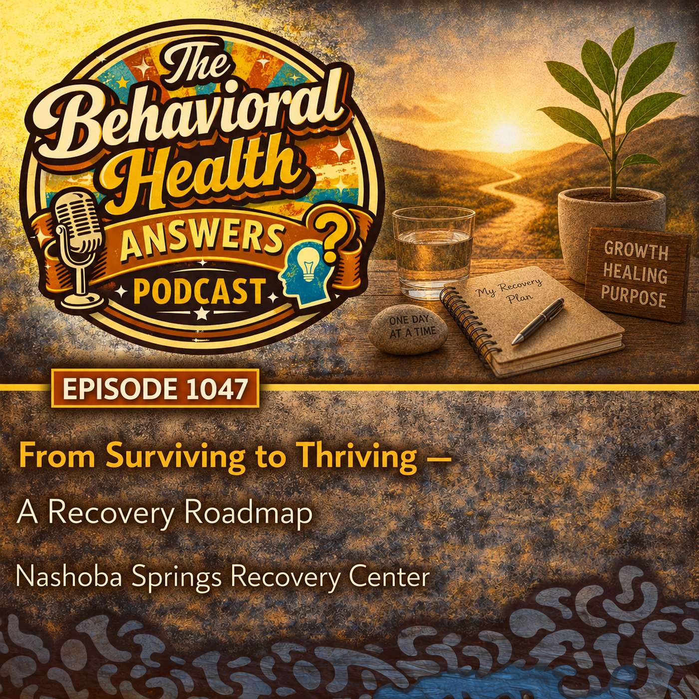 Episode 1047: From Surviving to Thriving - A Recovery Roadmap | Nashoba Springs Recovery Center episode artwork