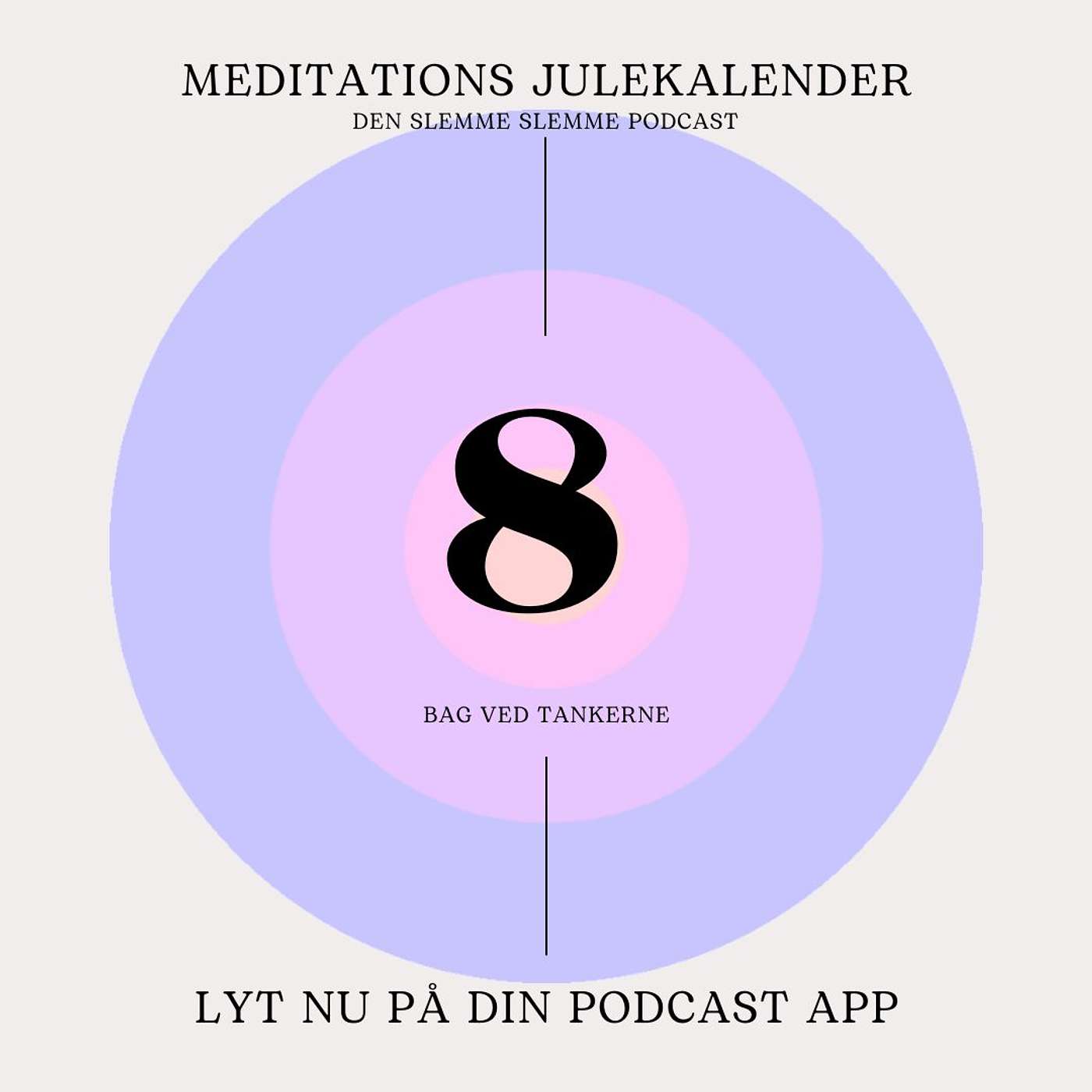 Meditations Julekalender - 8 - Tag dine tanker mindre alvorligt episode artwork
