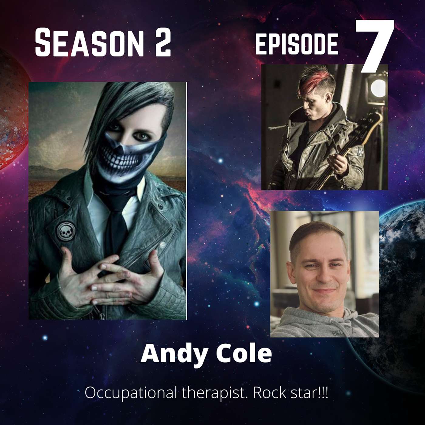 Andy Cole - Occupational therapist, North Queensland Cowboys biggest fan, rock star!