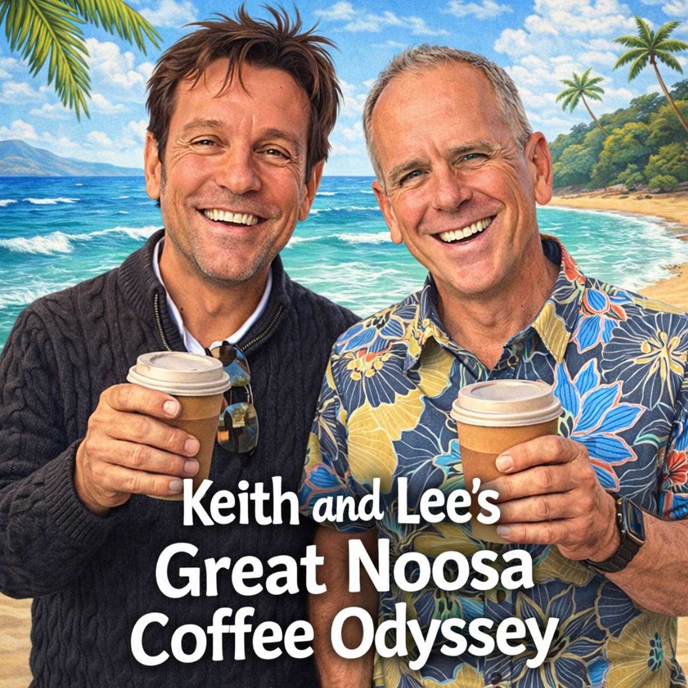 KEITH AND LEE'S GREAT NOOSA COFFEE ODYSSEY. episode artwork