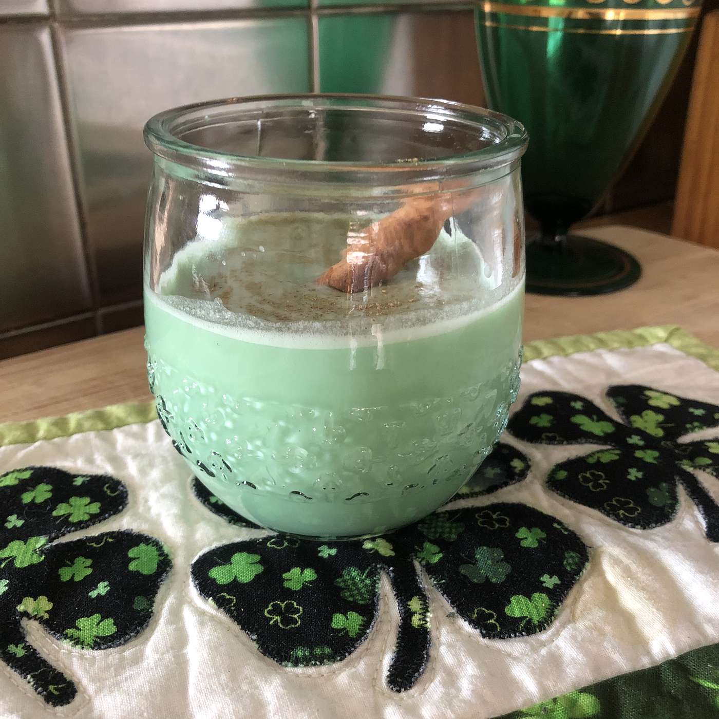 SPEAKEASY : Green Milk Punch