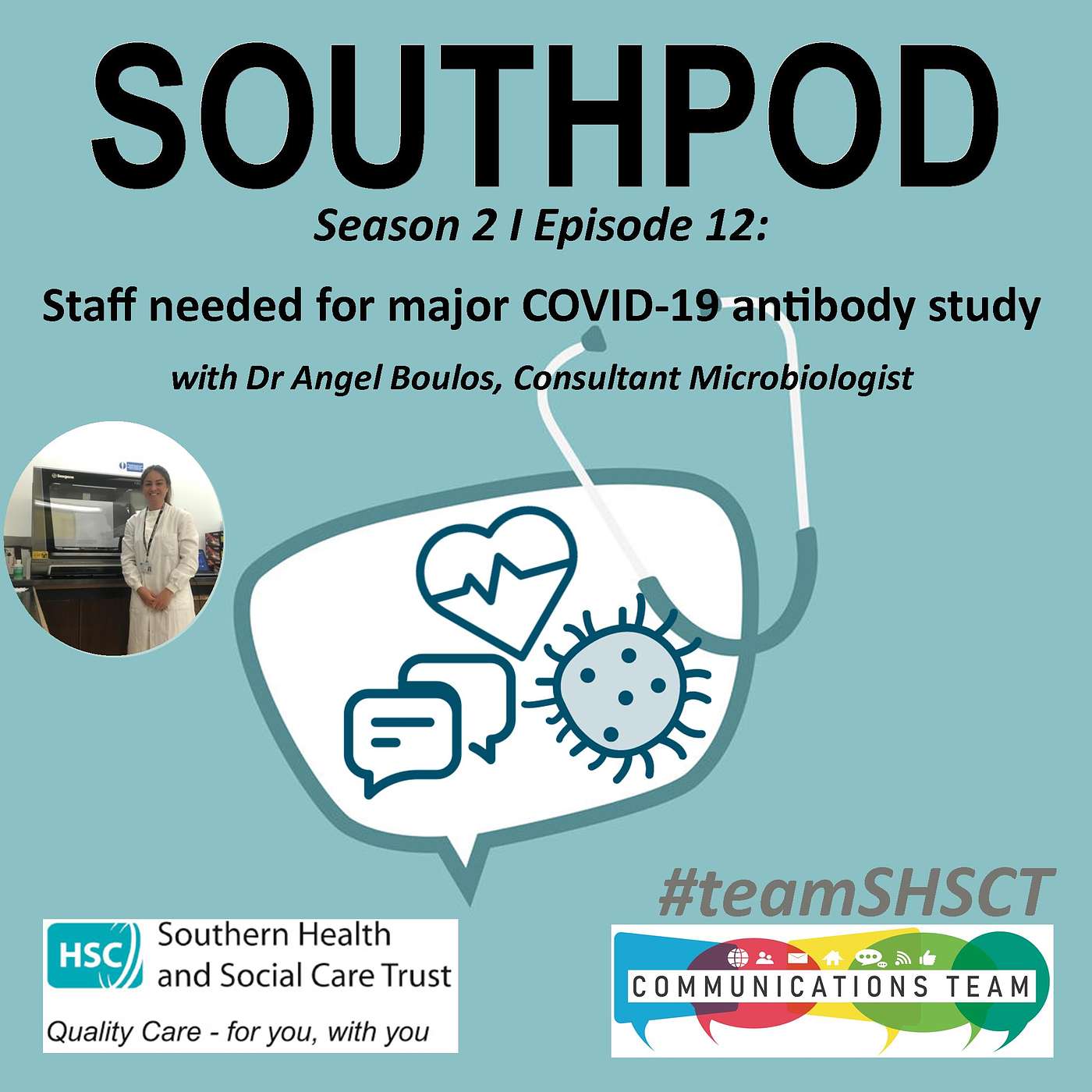 Season 2 I Episode 12: Staff needed for major COVID-19 antibody study episode artwork