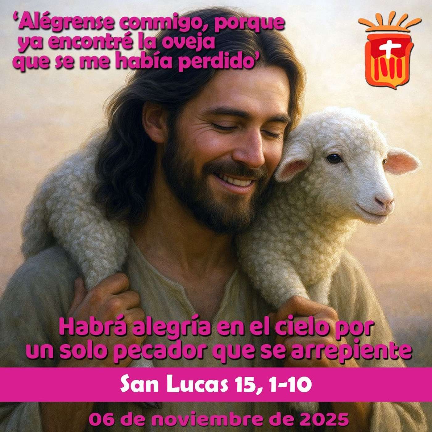 2025-11-06 San Lucas 15, 1-10: Jueves XXXI Ordinario