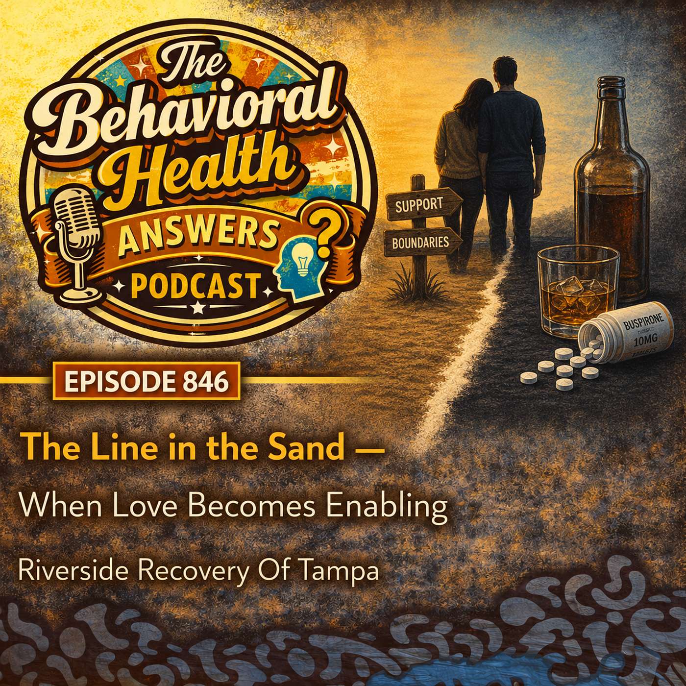Episode 846: The Line in the Sand - When Love Becomes Enabling | Riverside Recovery Of Tampa episode artwork