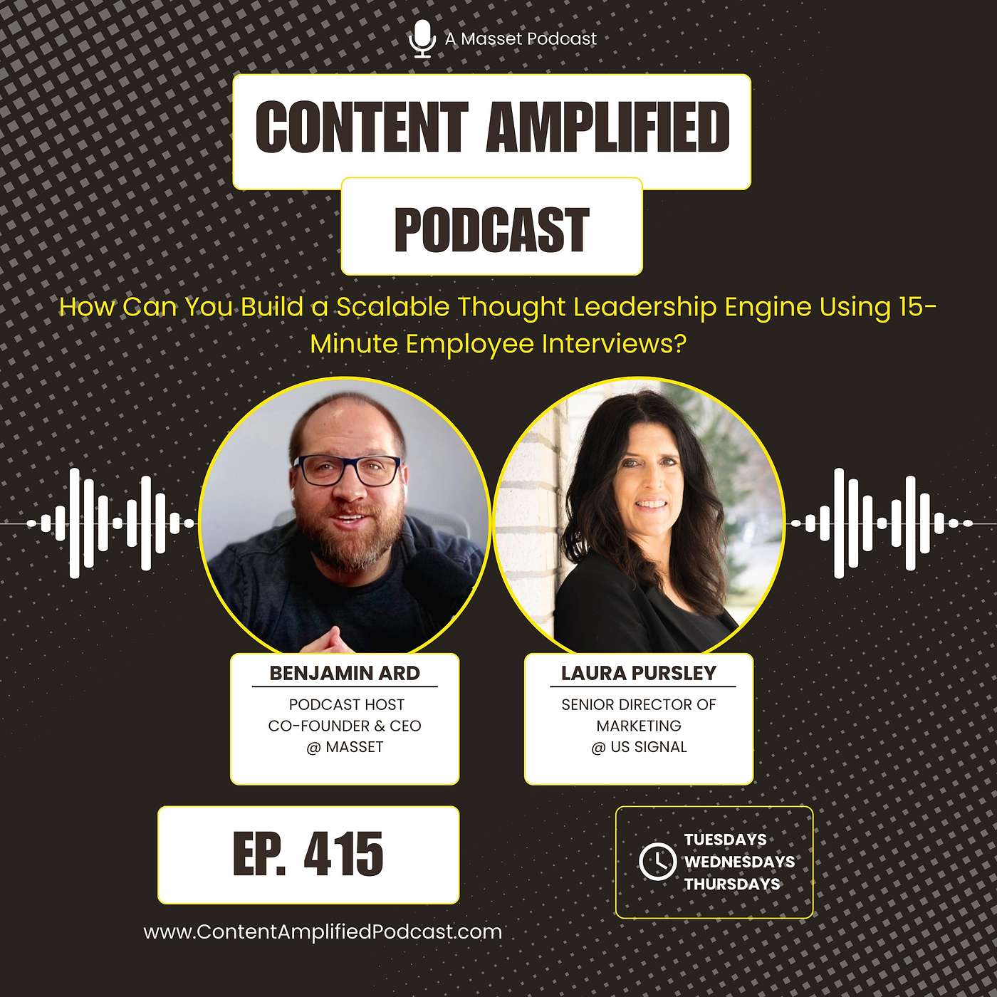 How Can You Build a Scalable Thought Leadership Engine Using 15-Minute Employee Interviews? episode artwork