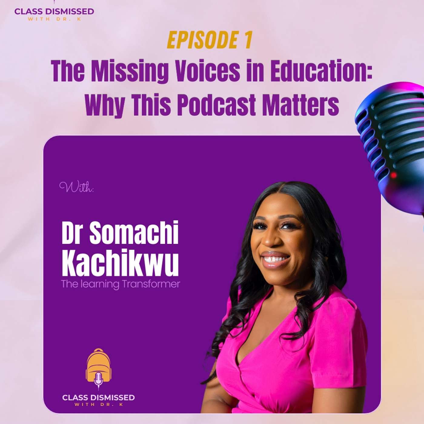 Episode 1: The Missing Voices in Education: Why This Podcast Matters episode artwork